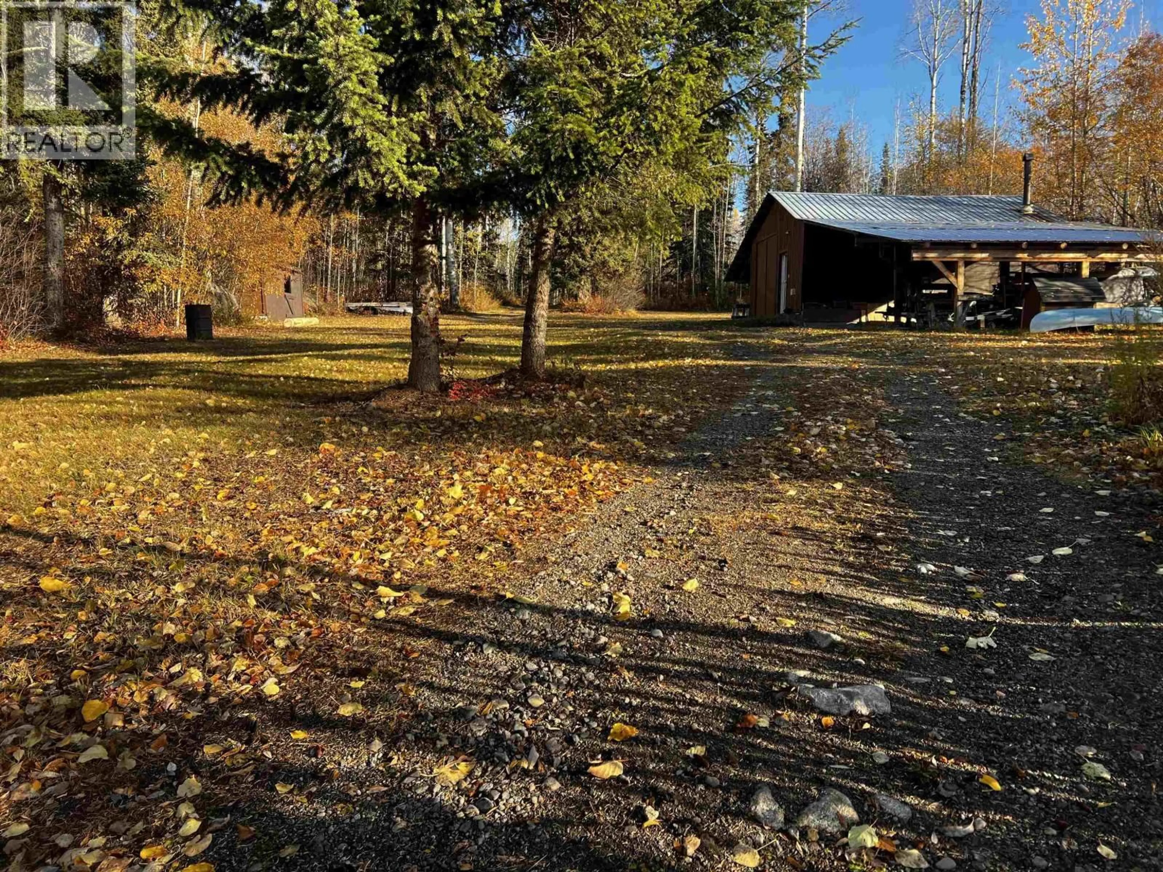 A pic from outside/outdoor area/front of a property/back of a property/a pic from drone, forest/trees view for 13405 STELLA ROAD, Fraser Lake British Columbia V0J1S0