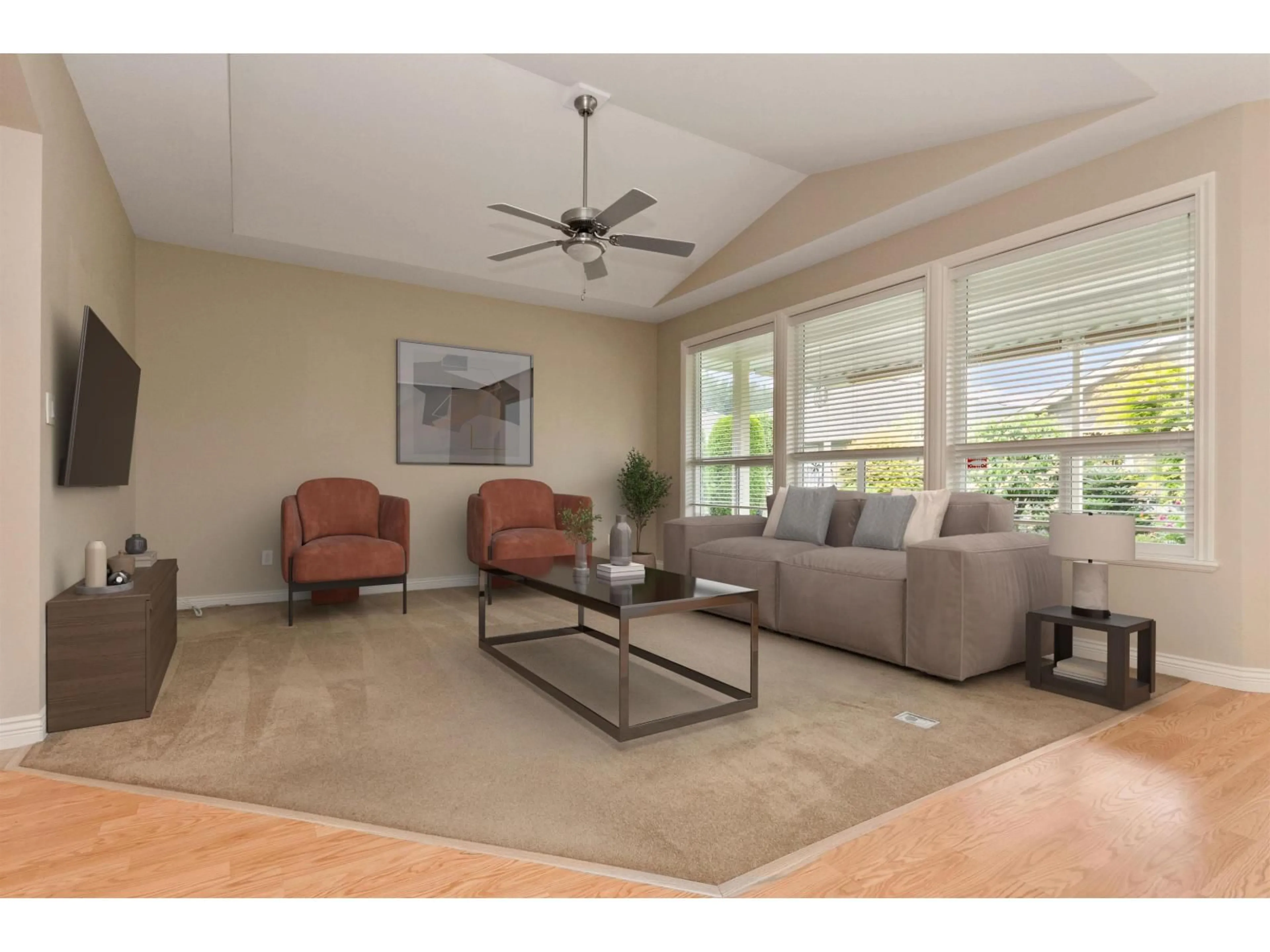 Living room with furniture, unknown for 5969 COBBLESTONE STREET, Chilliwack British Columbia V2R0E4