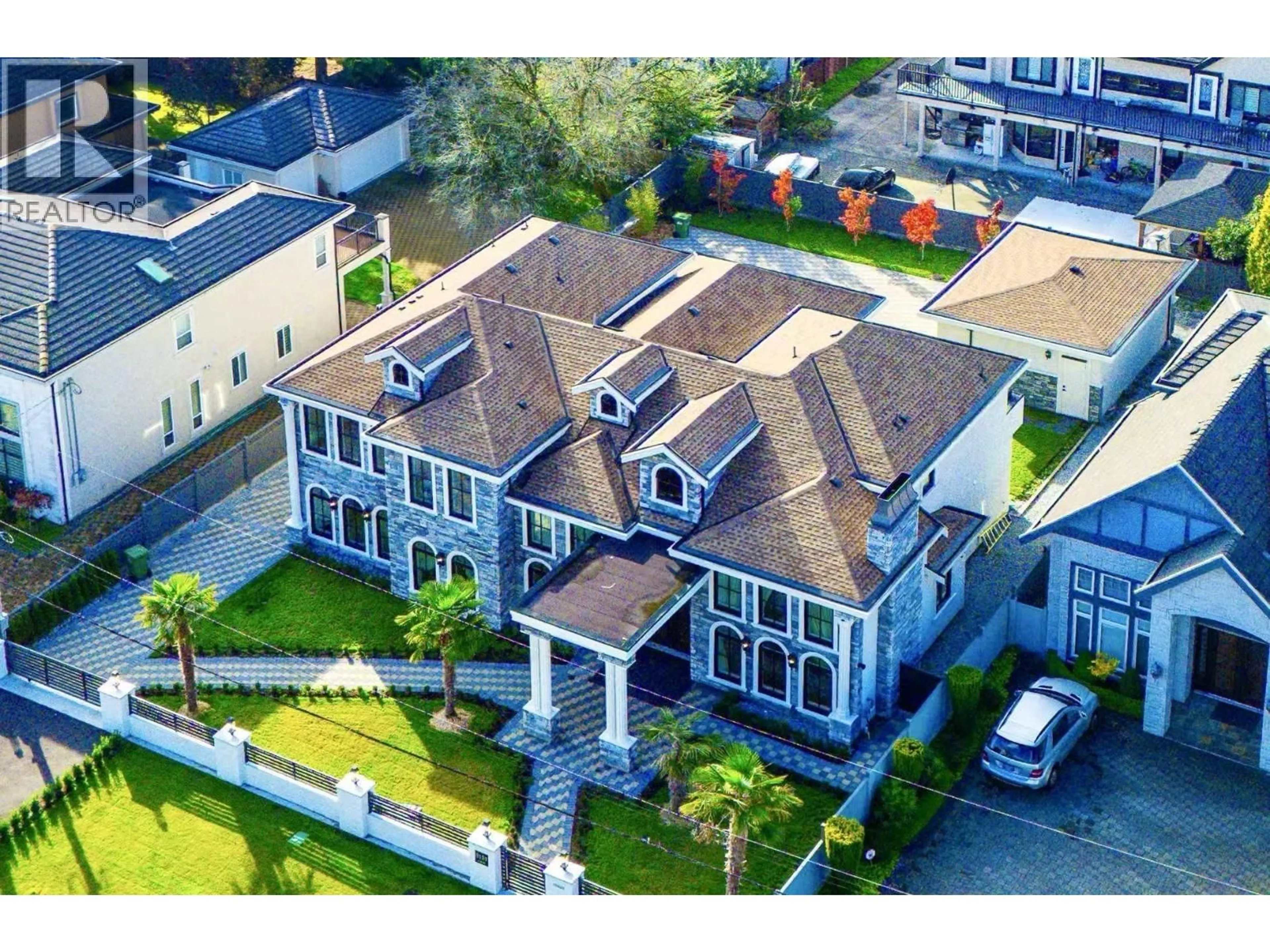 A pic from outside/outdoor area/front of a property/back of a property/a pic from drone, street for 8151 LUNDY ROAD, Richmond British Columbia V6Y2H4