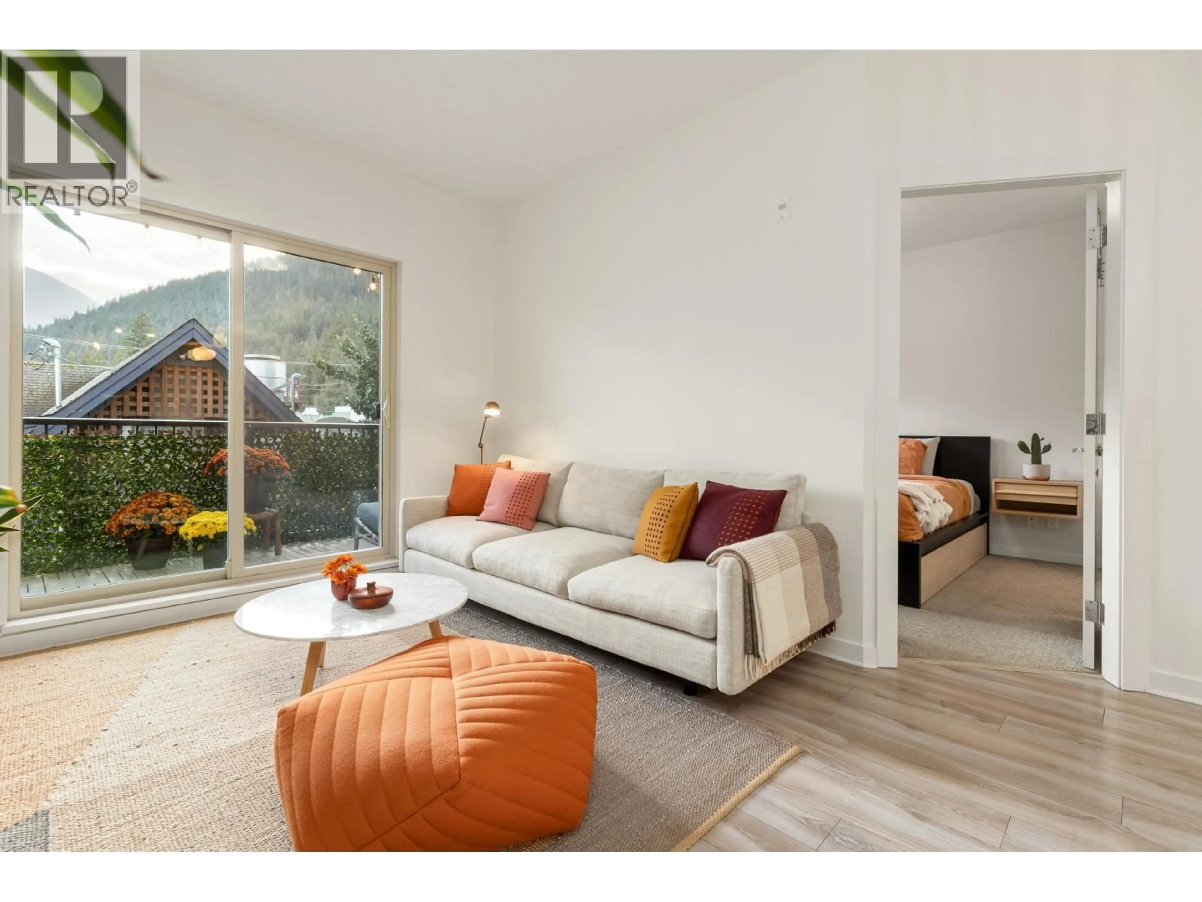 Living room with furniture, unknown for 213 - 7445 FRONTIER STREET, Pemberton British Columbia V0N2L1