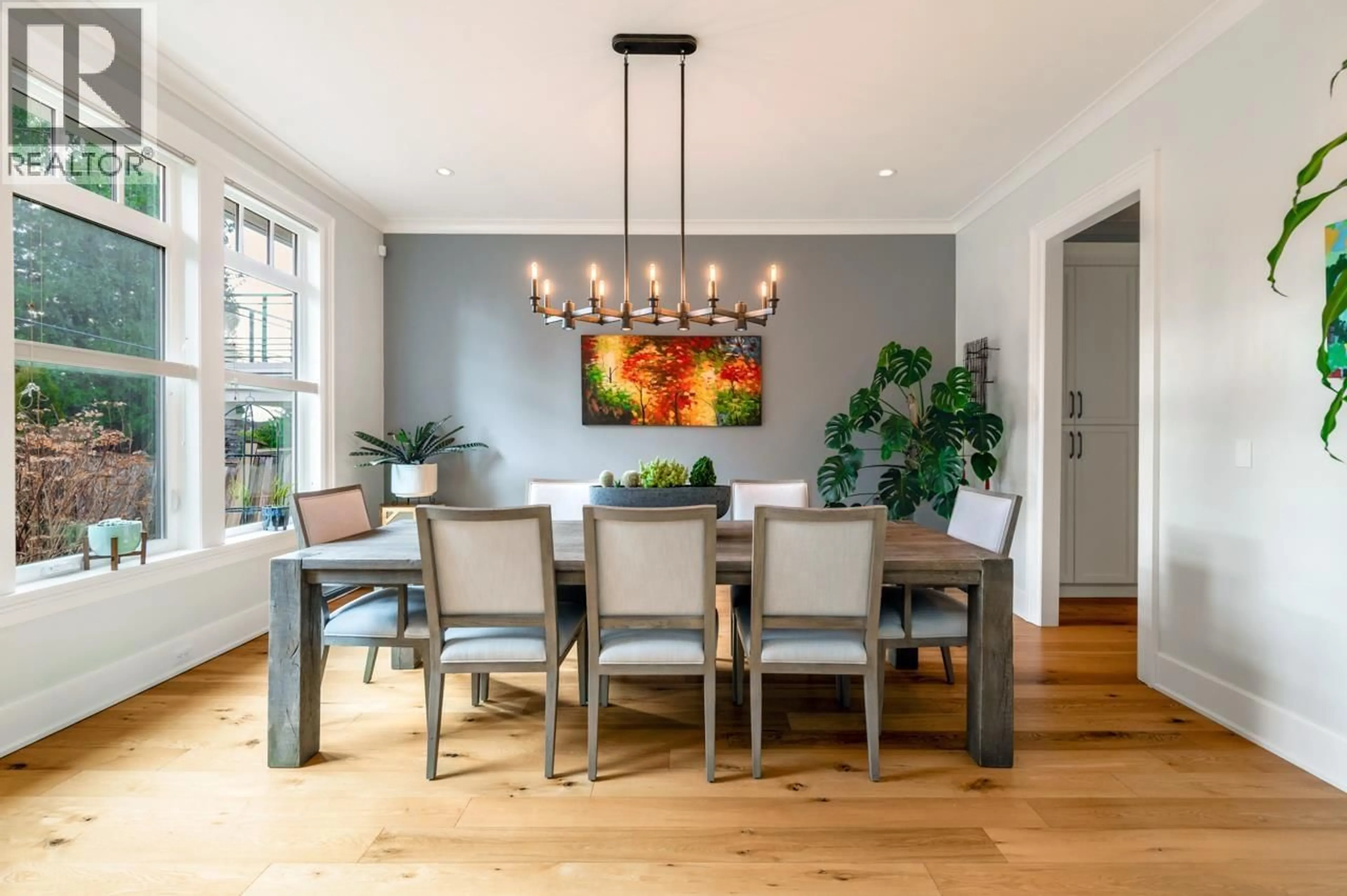 Dining room, wood/laminate floor for 50 GEORGIA WYND, Delta British Columbia V4M1A5
