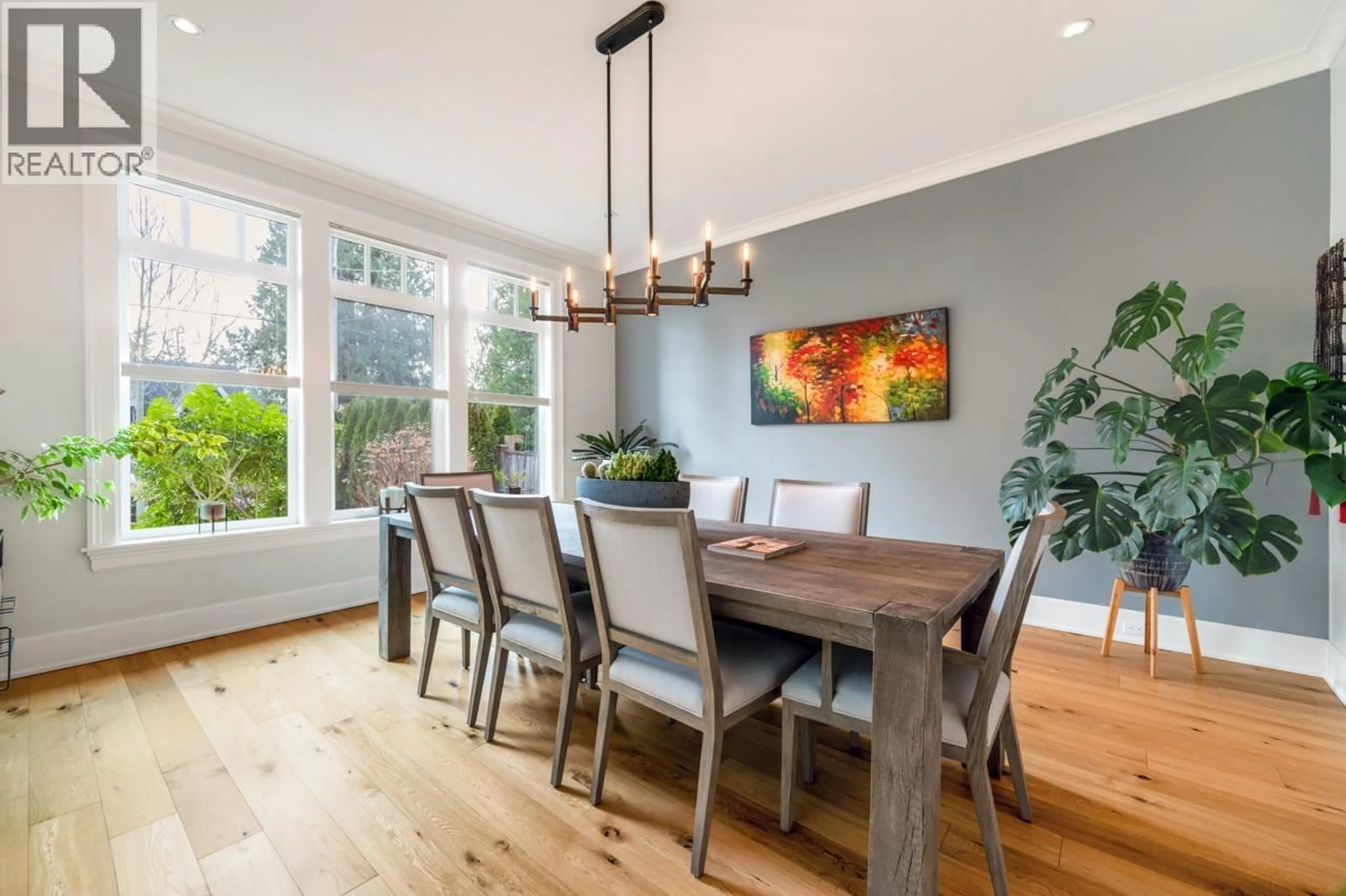 Dining room, wood/laminate floor for 50 GEORGIA WYND, Delta British Columbia V4M1A5