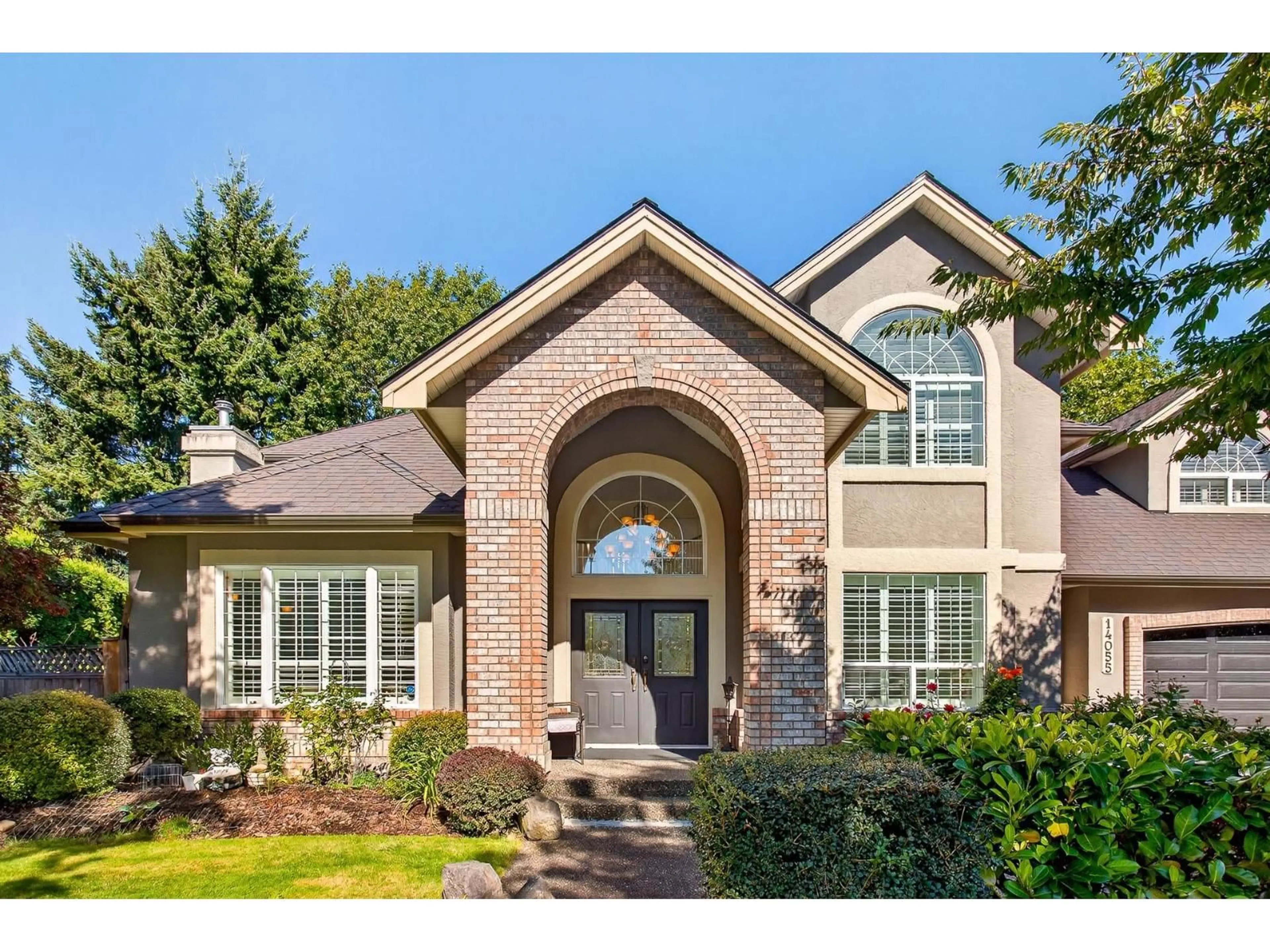 Home with brick exterior material, street for 14055 29A, Surrey British Columbia V4P2J8