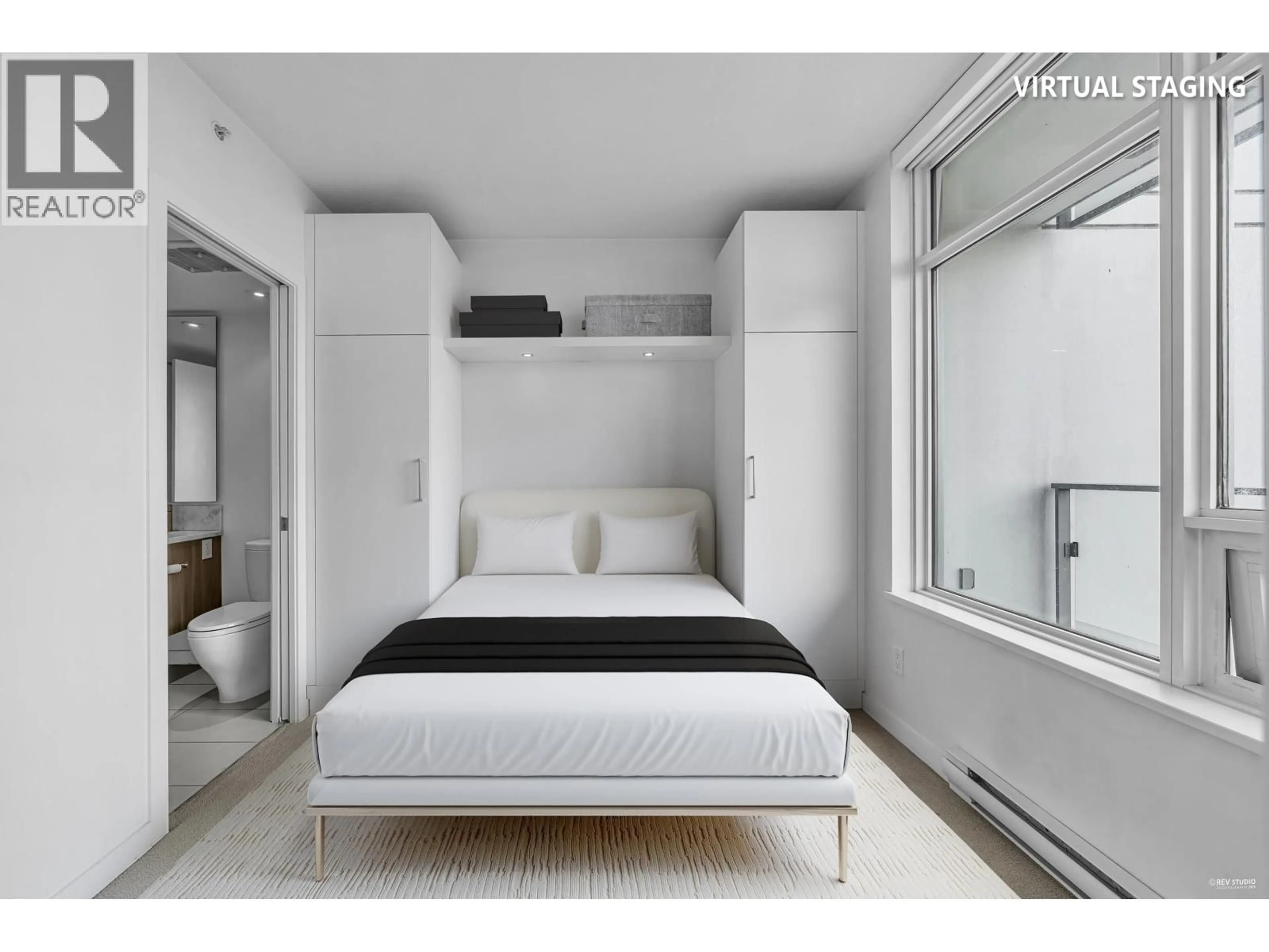 Bedroom with bed, unknown for 1803 - 6461 TELFORD AVENUE, Burnaby British Columbia V5H0B7