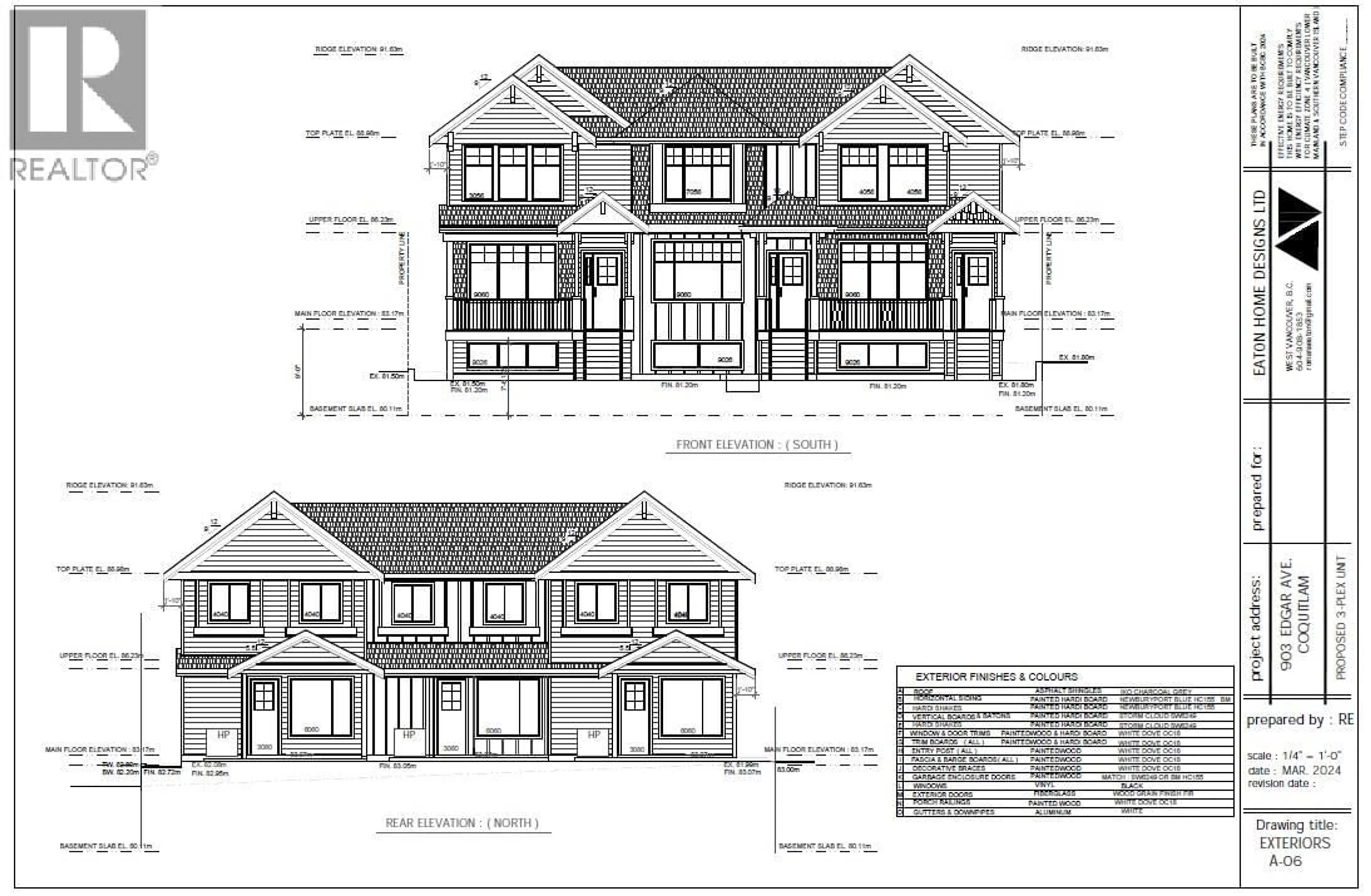 Floor plan for 2 - 903 EDGAR AVENUE, Coquitlam British Columbia V3T2T5