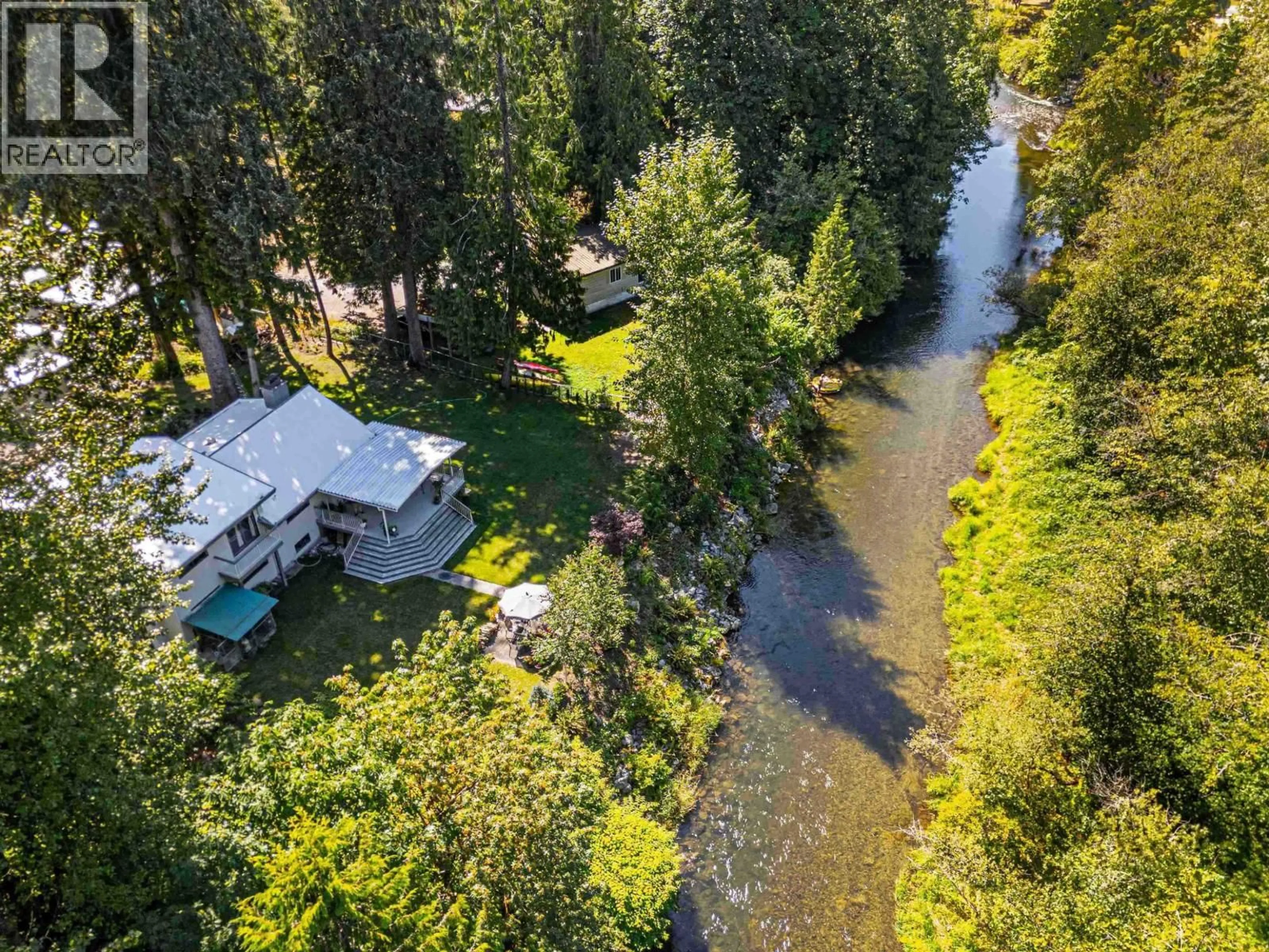 A pic from outside/outdoor area/front of a property/back of a property/a pic from drone, water/lake/river/ocean view for 12861 BARNSDALE STREET, Maple Ridge British Columbia V2X6N6