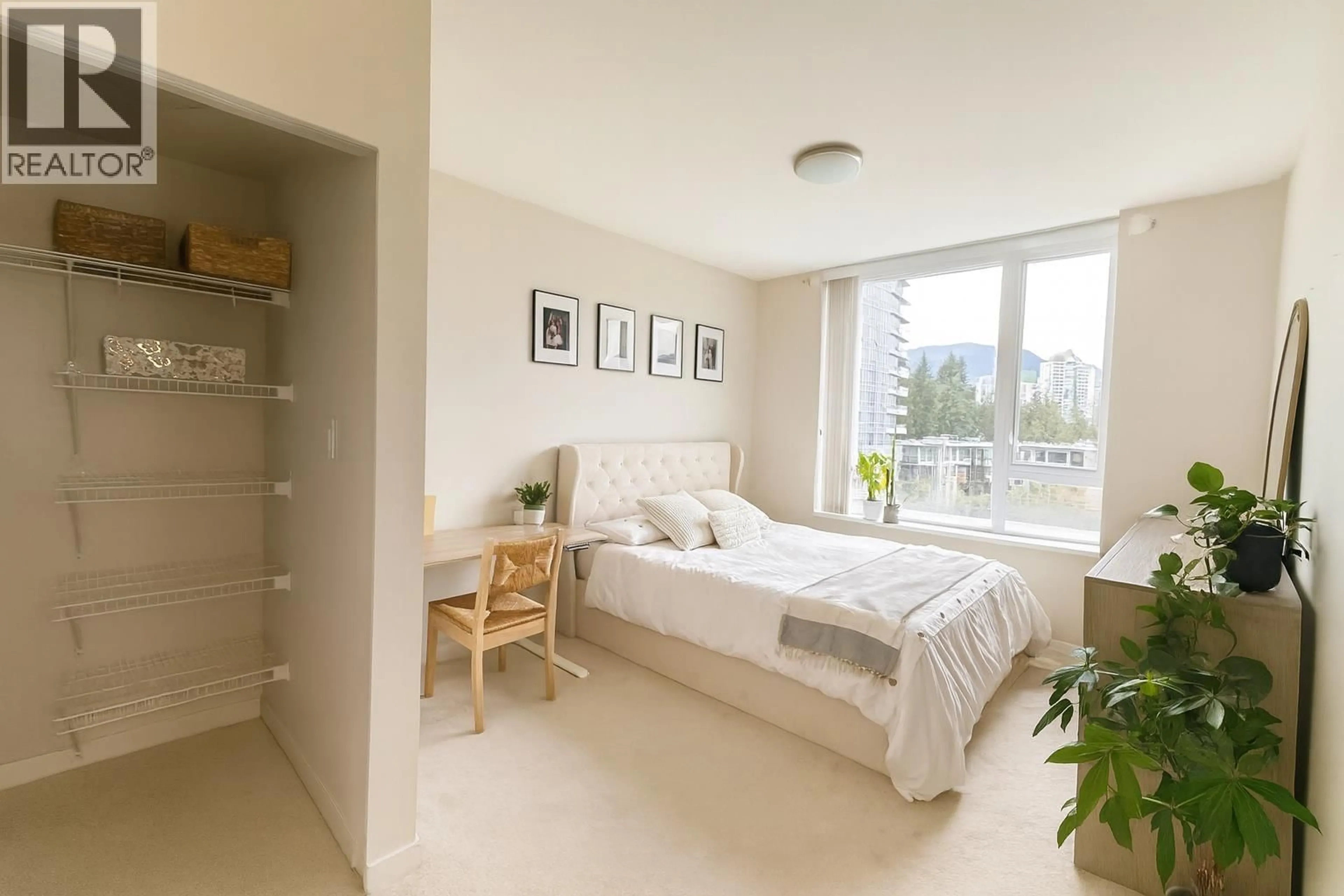 Bedroom with bed, unknown for 706 - 3100 WINDSOR GATE, Coquitlam British Columbia V3B0P3