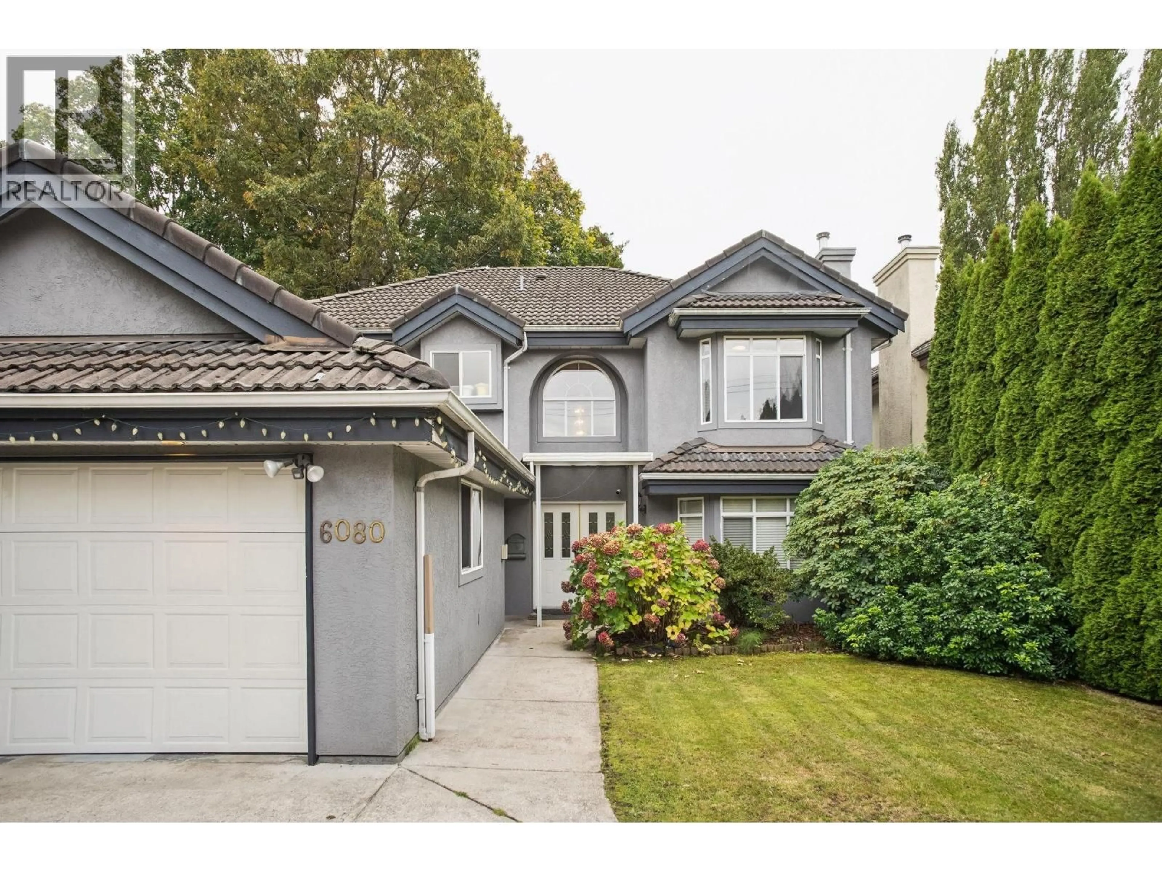 Home with vinyl exterior material, street for 6080 GRANVILLE AVENUE, Richmond British Columbia V7C1G1
