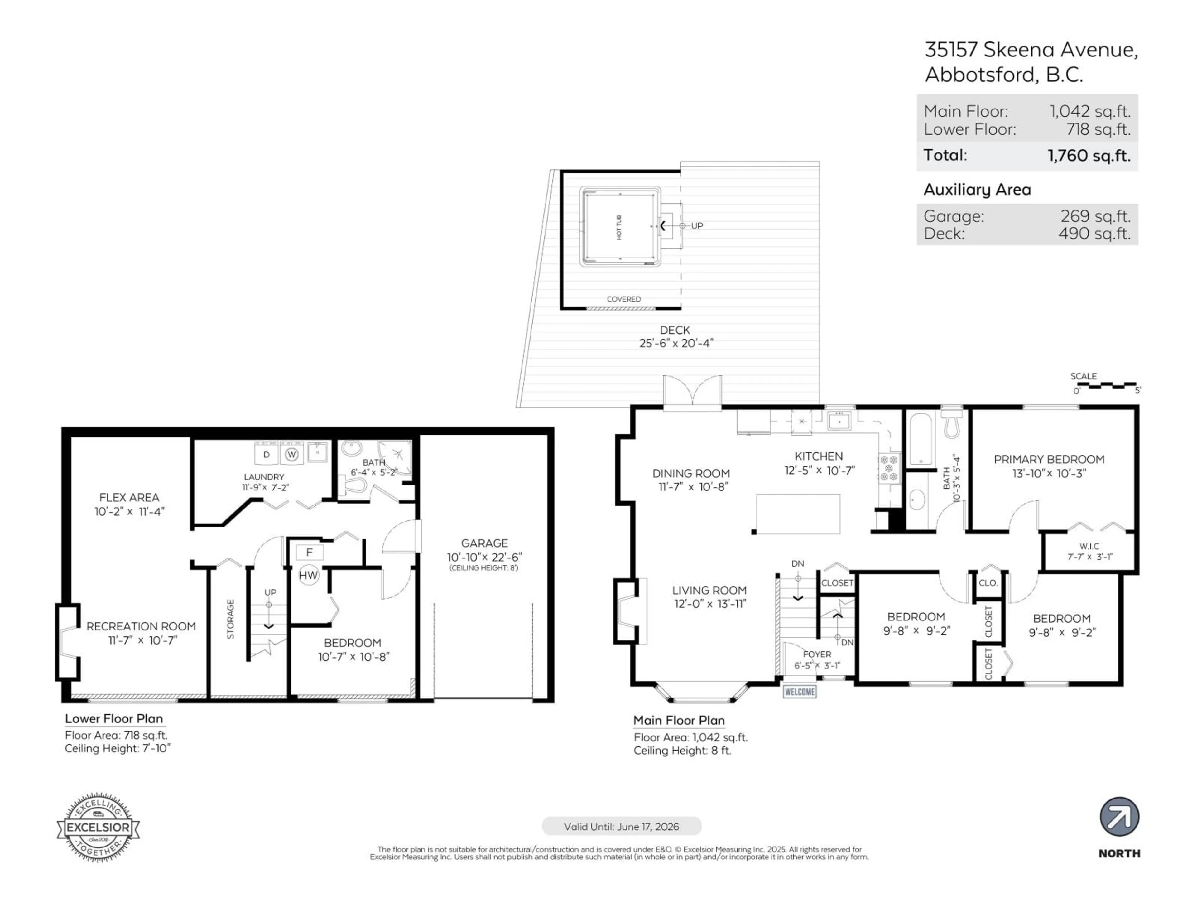 Floor plan for 35157 SKEENA, Abbotsford British Columbia V2S7H5