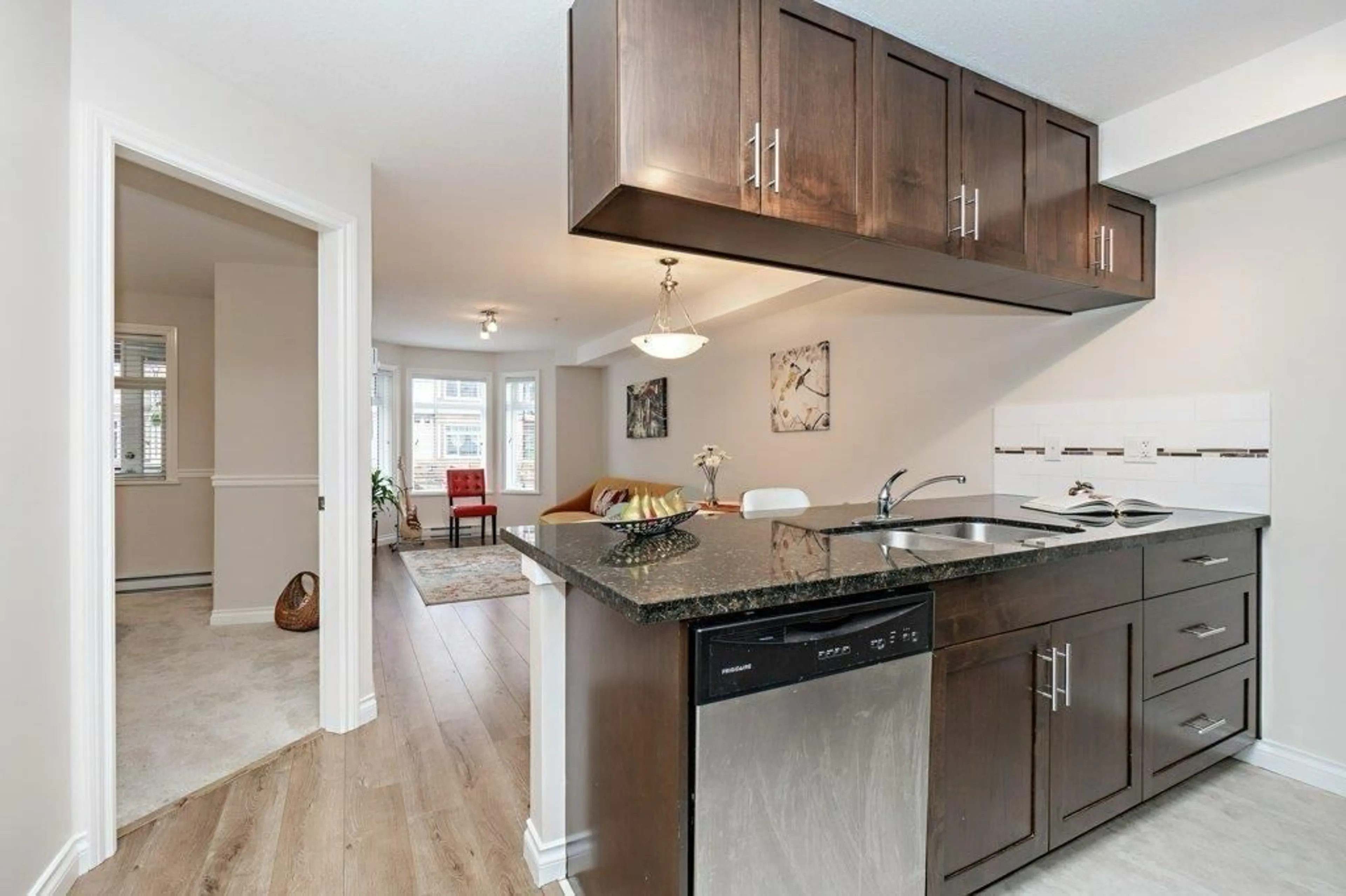 Open concept kitchen, unknown for 215 - 5650 201A STREET, Langley British Columbia V3A0B3