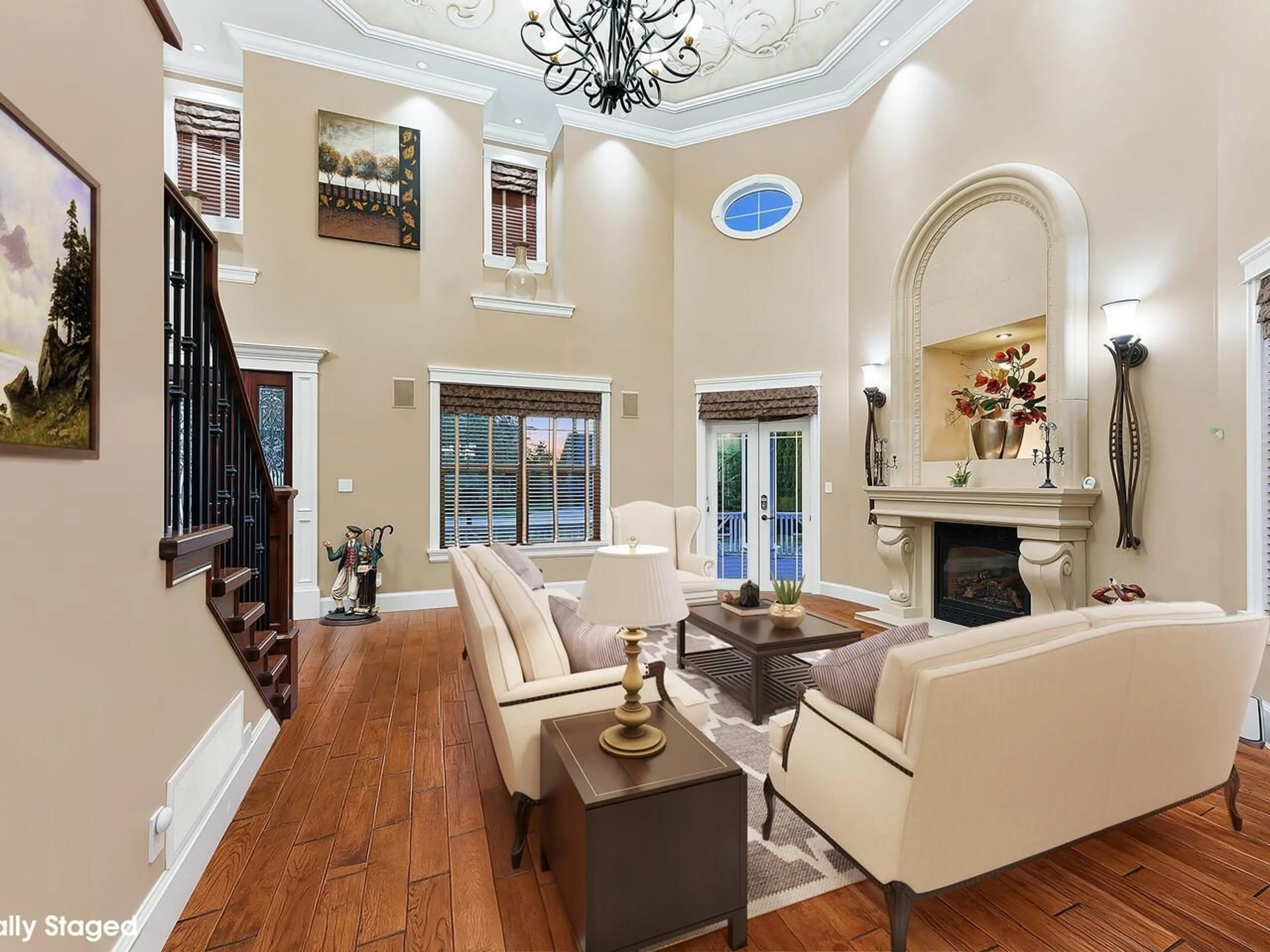 Living room with furniture, unknown for 5218 219A, Langley British Columbia V2Y0G6