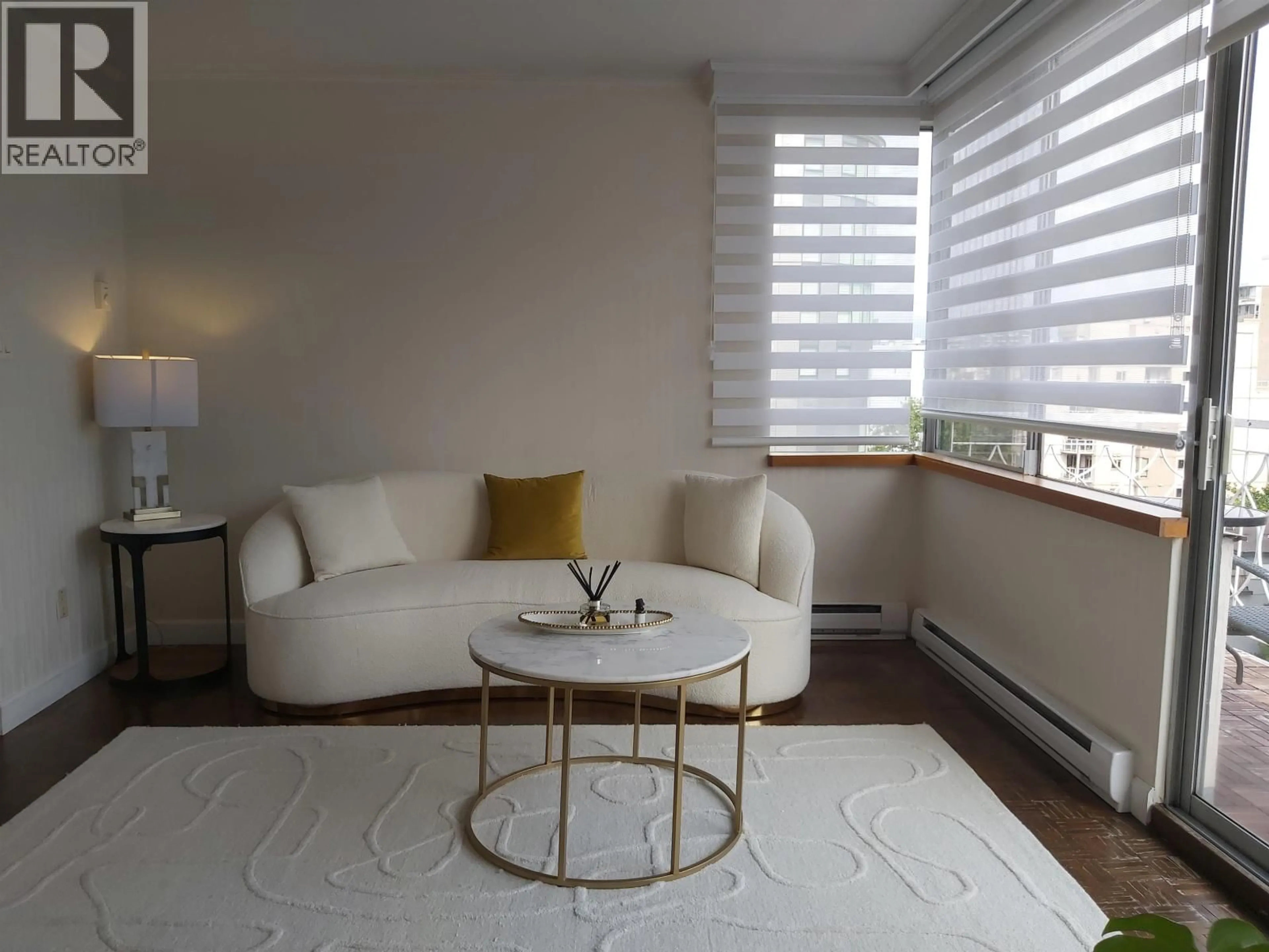 Living room with furniture, unknown for 1104 - 1219 HARWOOD STREET, Vancouver British Columbia V6E1S5