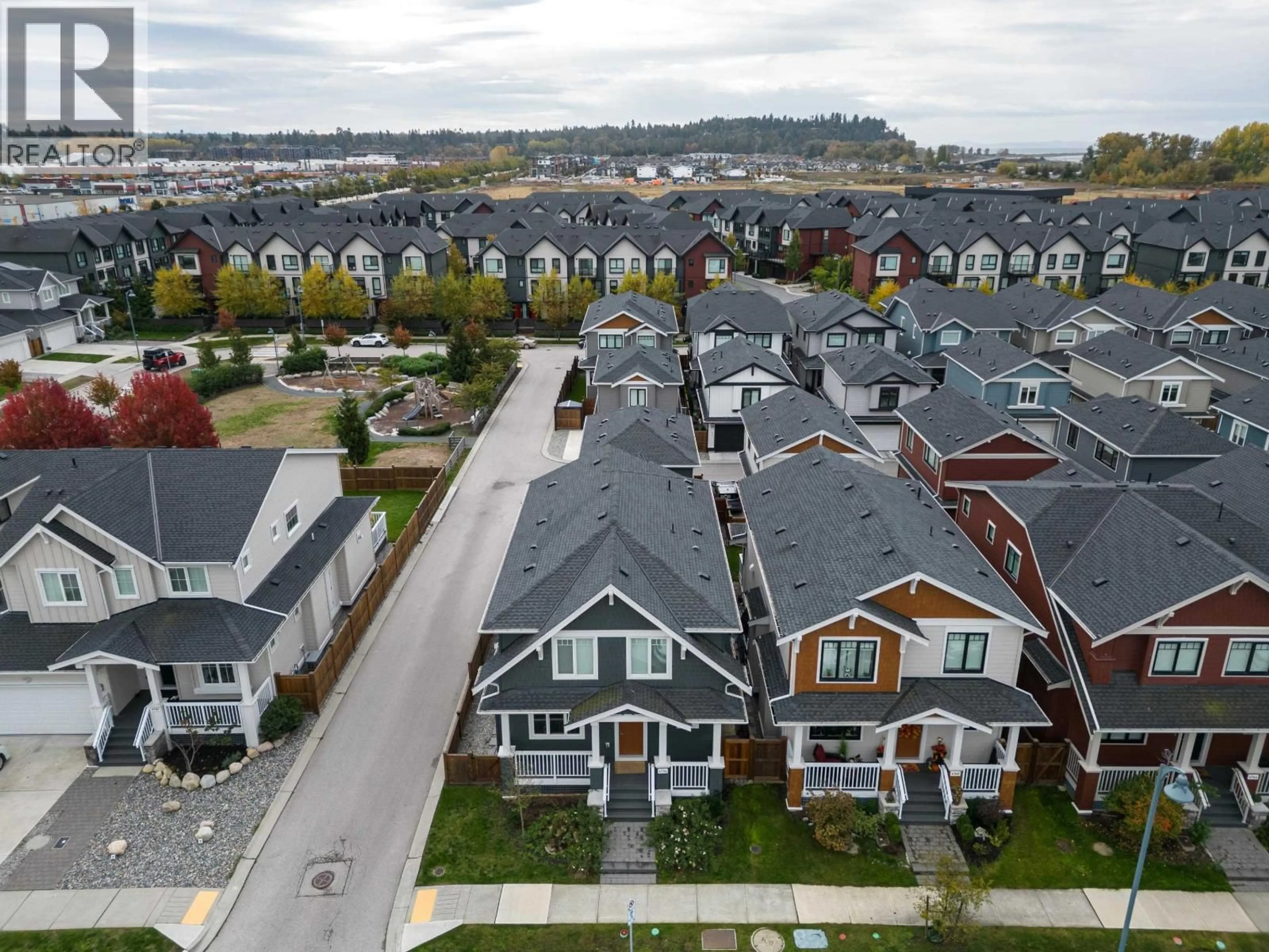 A pic from outside/outdoor area/front of a property/back of a property/a pic from drone, city buildings view from balcony for 4754 HAZELNUT WAY, Tsawwassen British Columbia V4M0C5
