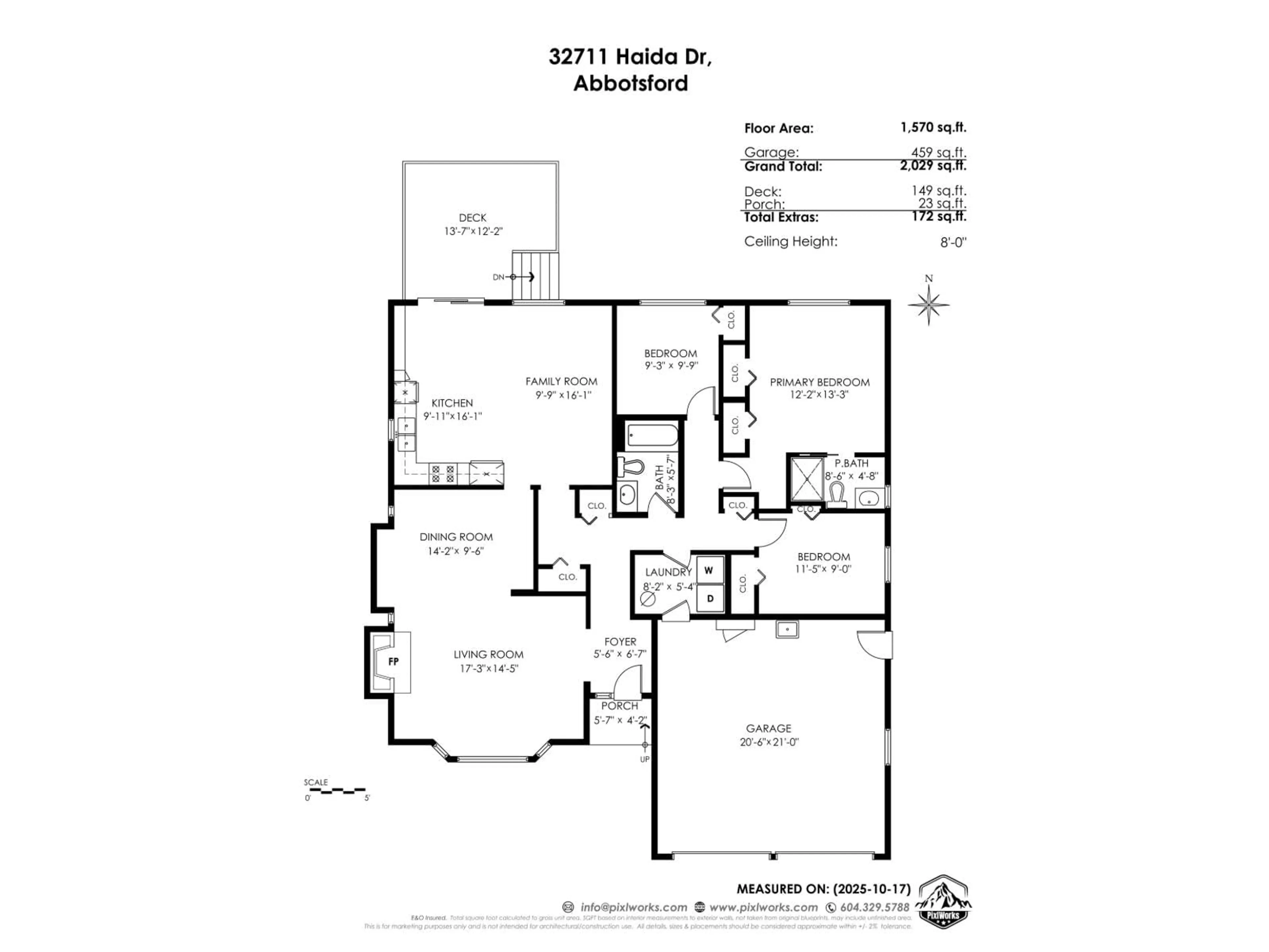 Floor plan for 32711 HAIDA, Abbotsford British Columbia V2T4Z6