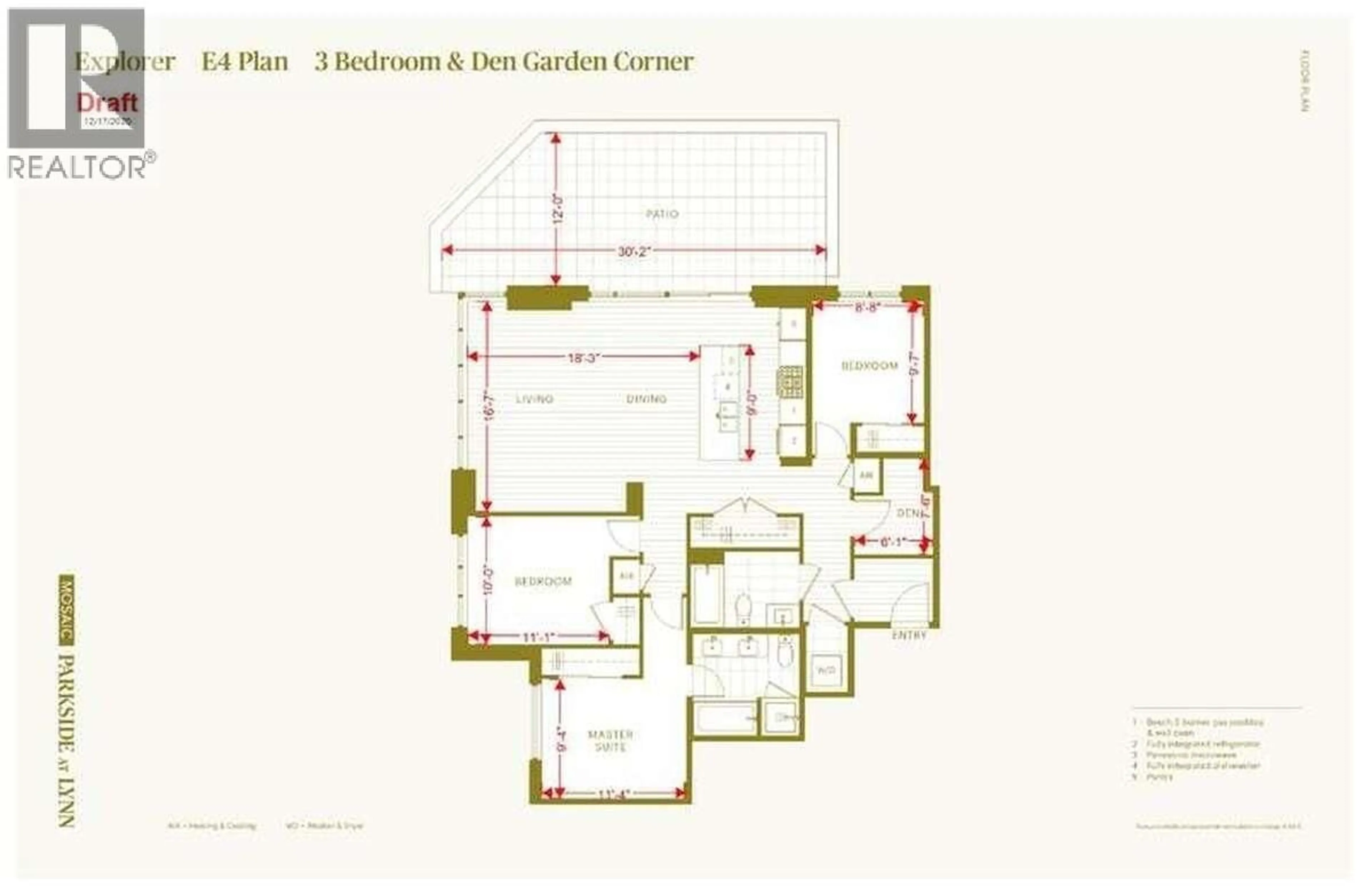 Floor plan for 103 - 2375 EMERY COURT, North Vancouver British Columbia V7J0E8