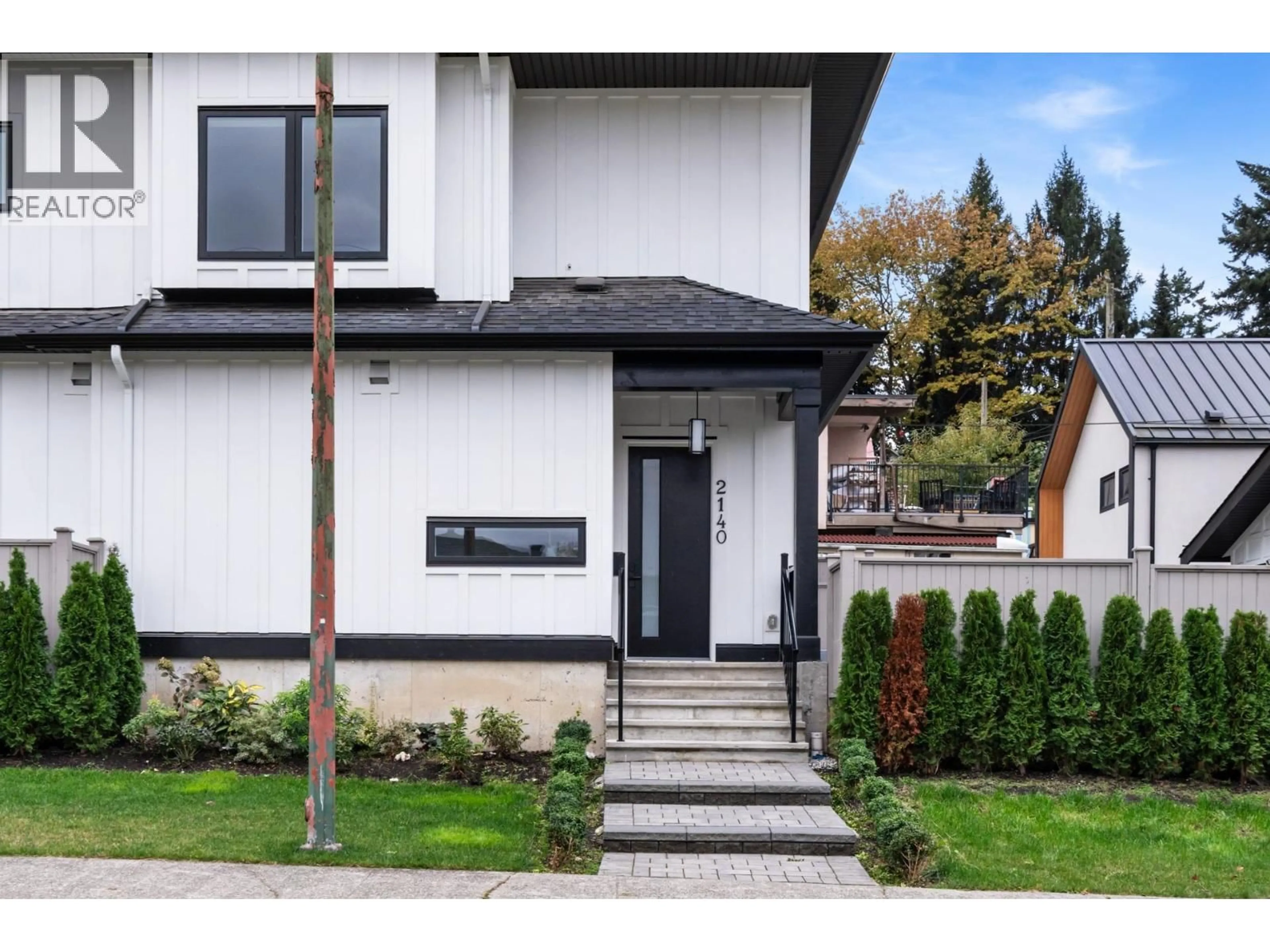 Home with vinyl exterior material, street for 2140 20TH AVENUE, Vancouver British Columbia V5N4V7
