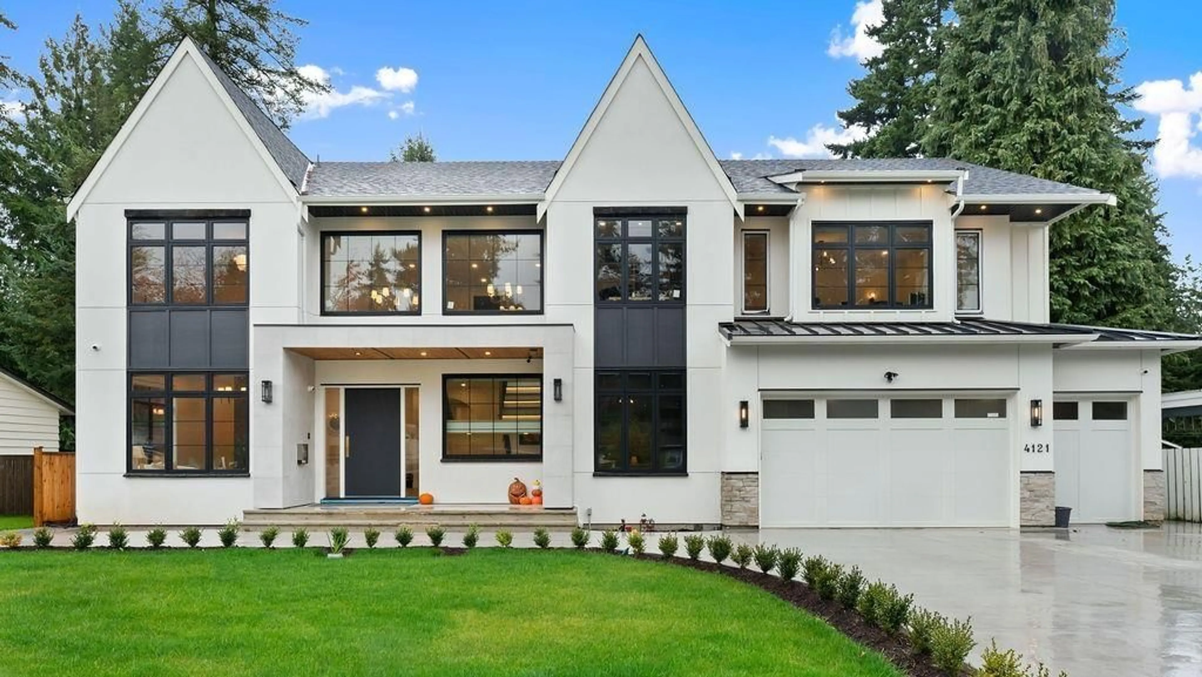 Home with brick exterior material, street for 4121 205A, Langley British Columbia V3A2A4
