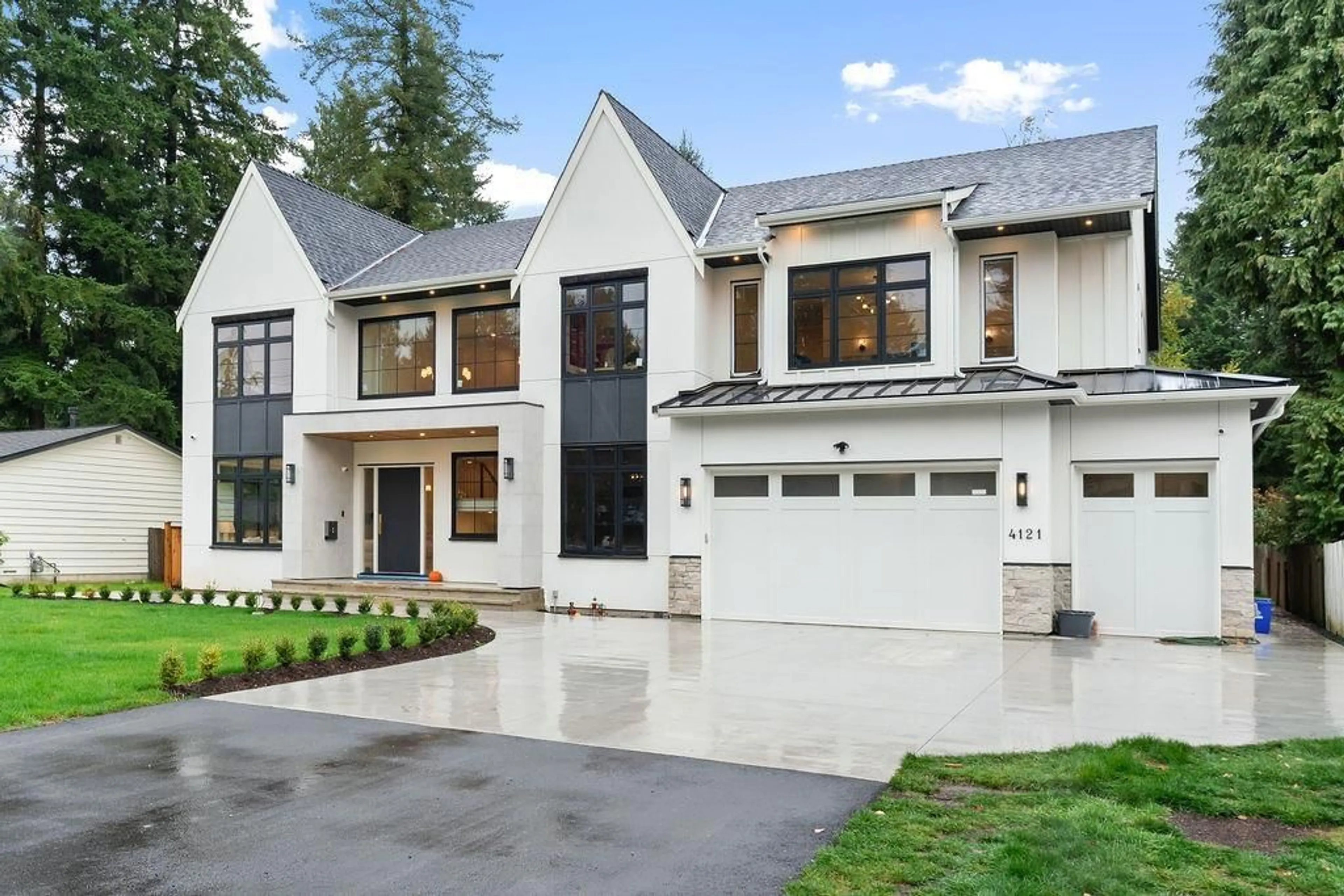 Home with brick exterior material, street for 4121 205A, Langley British Columbia V3A2A4