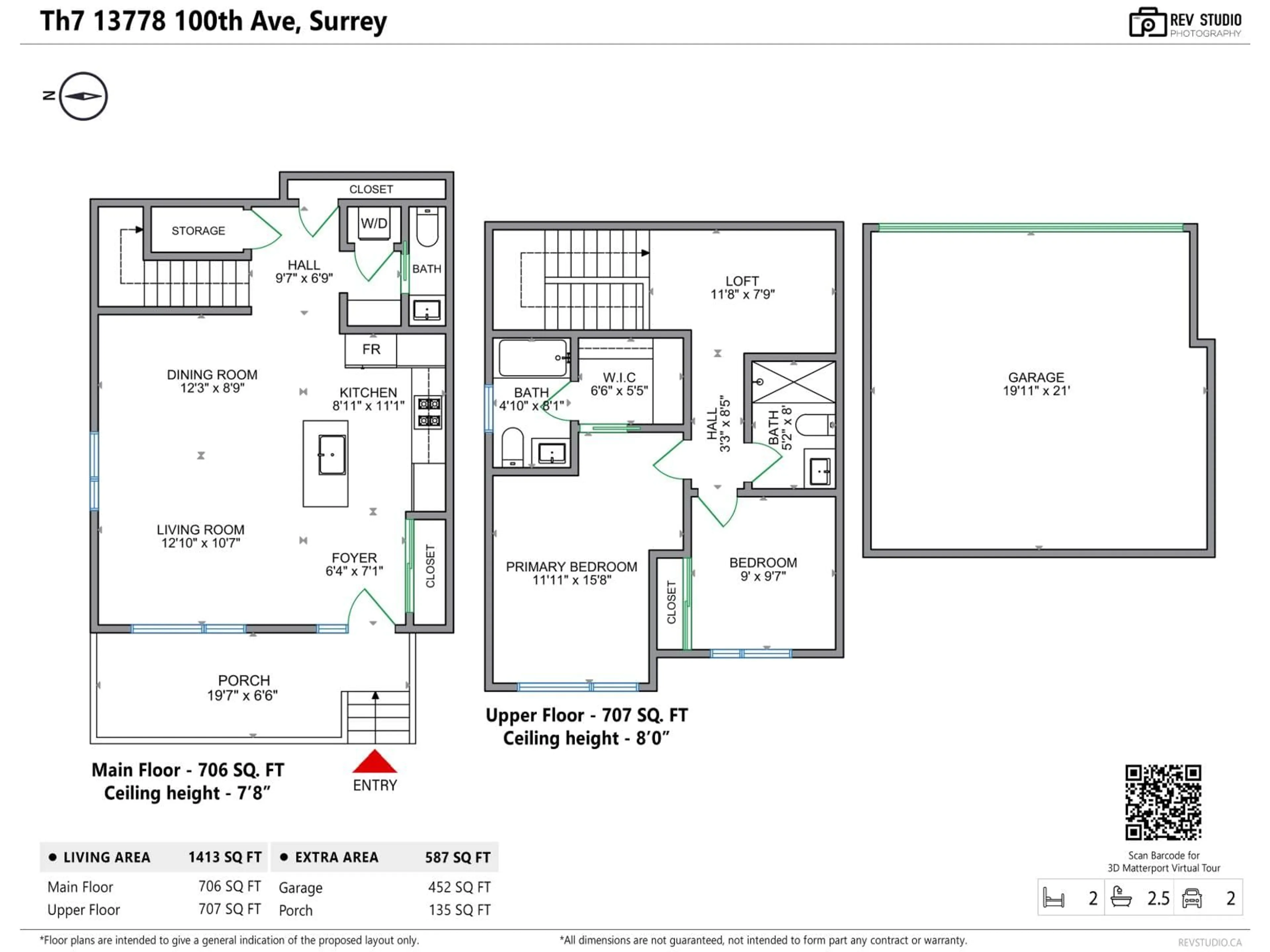 Floor plan for 7 - 13778 100, Surrey British Columbia V3T0V3