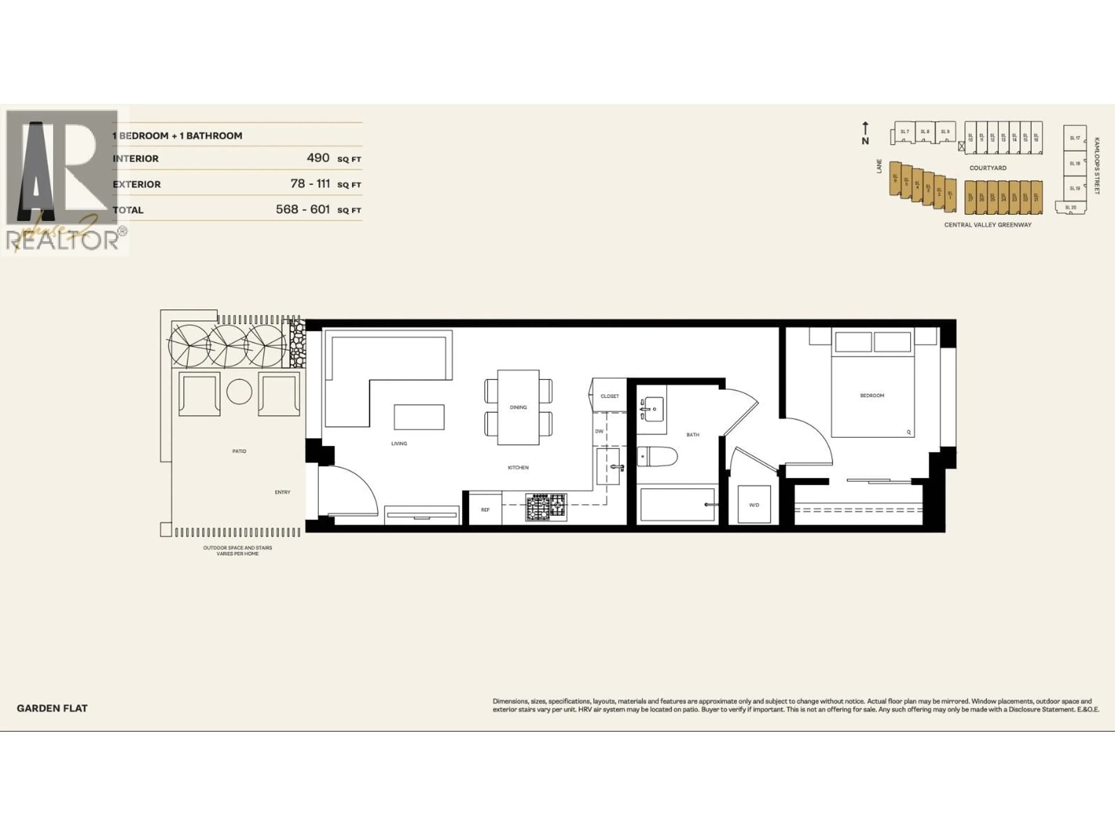 Floor plan for 152 - 2451 GRANDVIEW HIGHWAY, Vancouver British Columbia V5M2E1