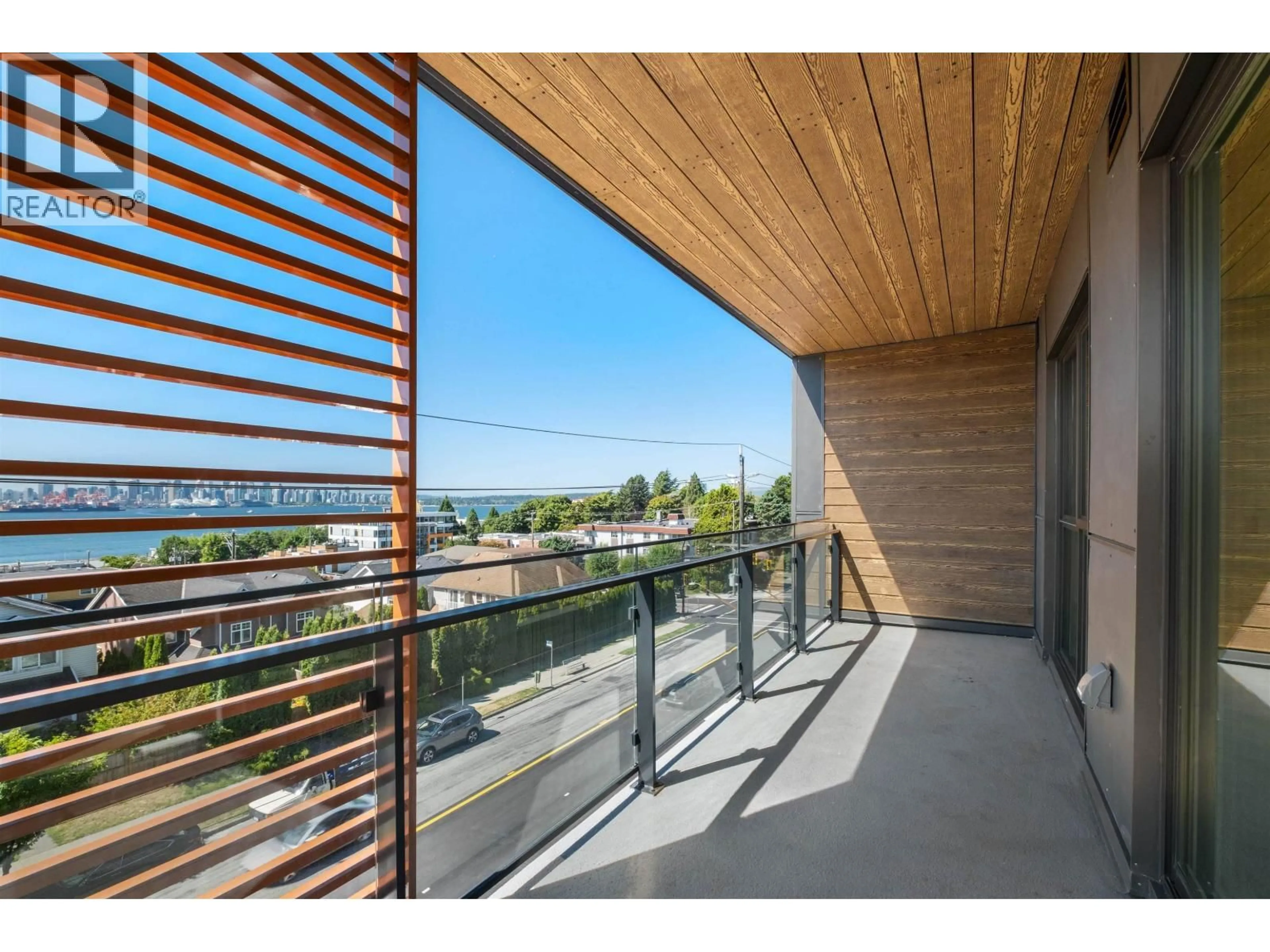 Balcony in the apartment, unknown for 411 - 422 3RD STREET, North Vancouver British Columbia V7L0K1