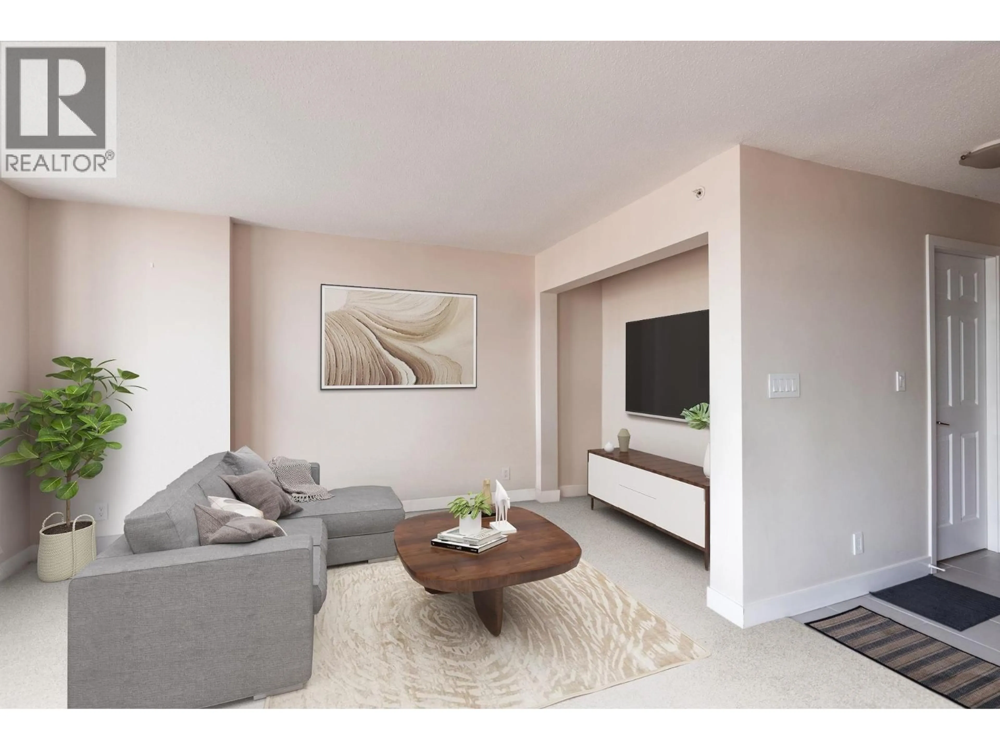 Living room with furniture, unknown for 1202 - 833 AGNES STREET, New Westminster British Columbia V3M0B1