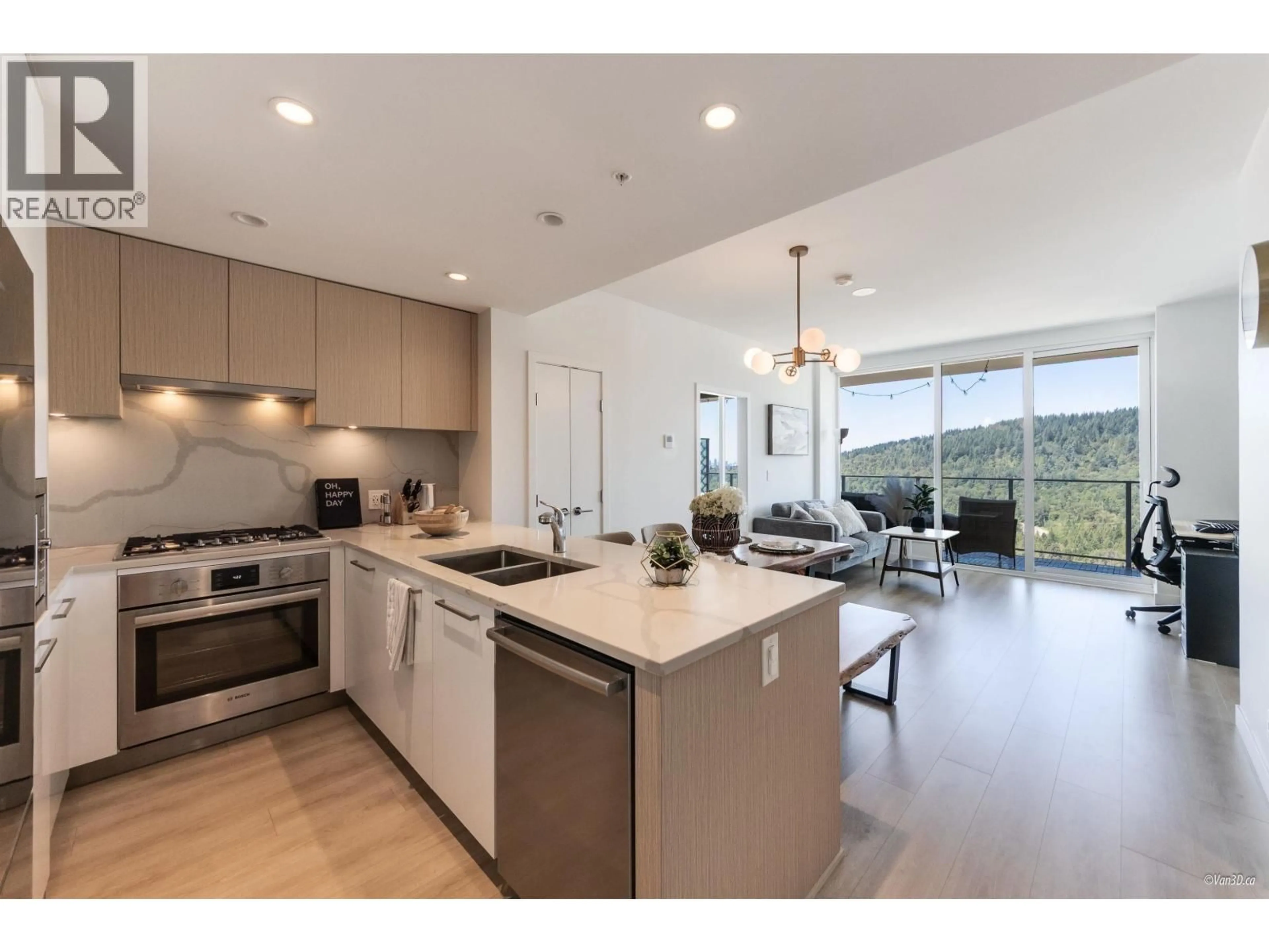 Open concept kitchen, unknown for 2703 - 567 CLARKE ROAD, Coquitlam British Columbia V3J0K7