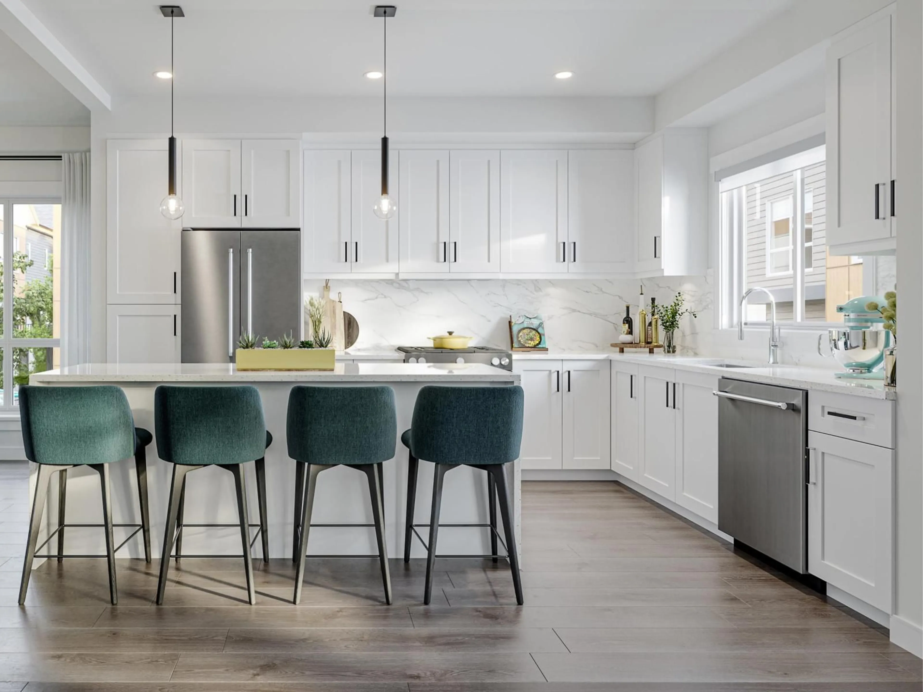 Open concept kitchen, unknown for 18 - 17155 79A, Surrey British Columbia V0V0V0