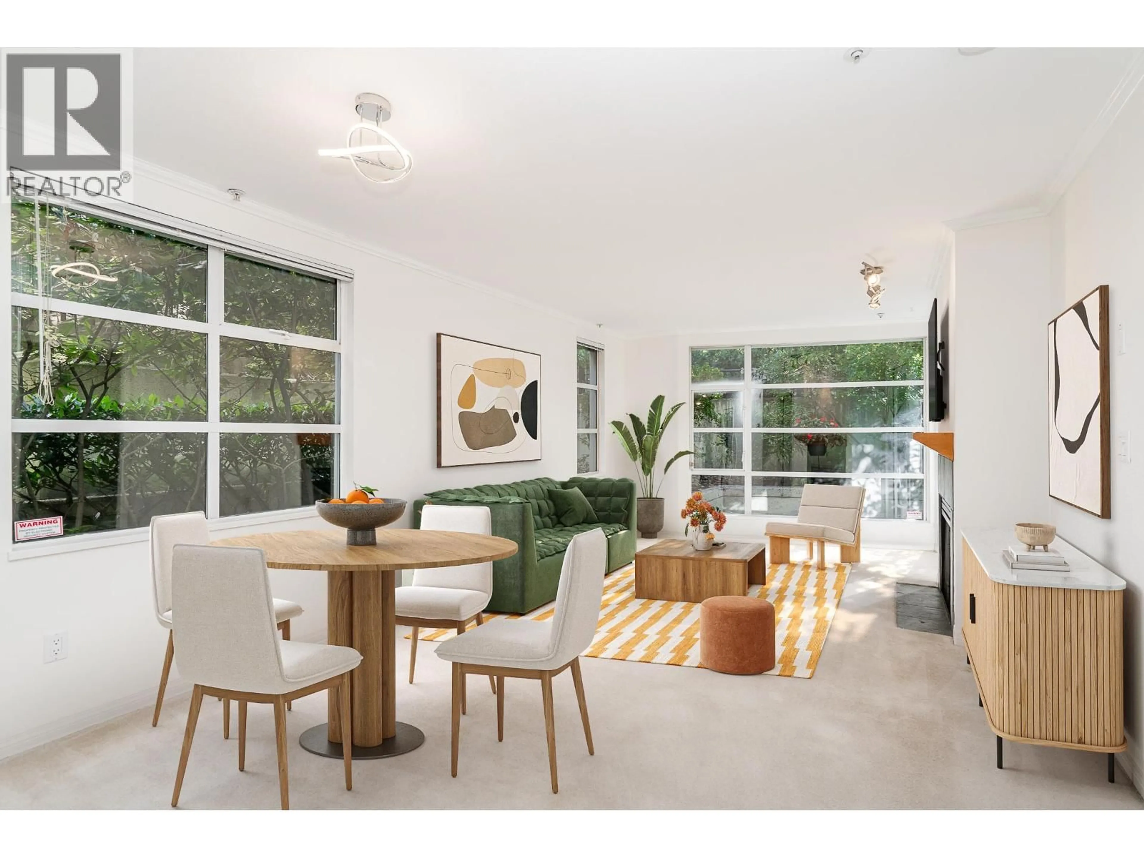 Living room with furniture, unknown for 106 - 2575 4TH AVENUE, Vancouver British Columbia V6K1P5