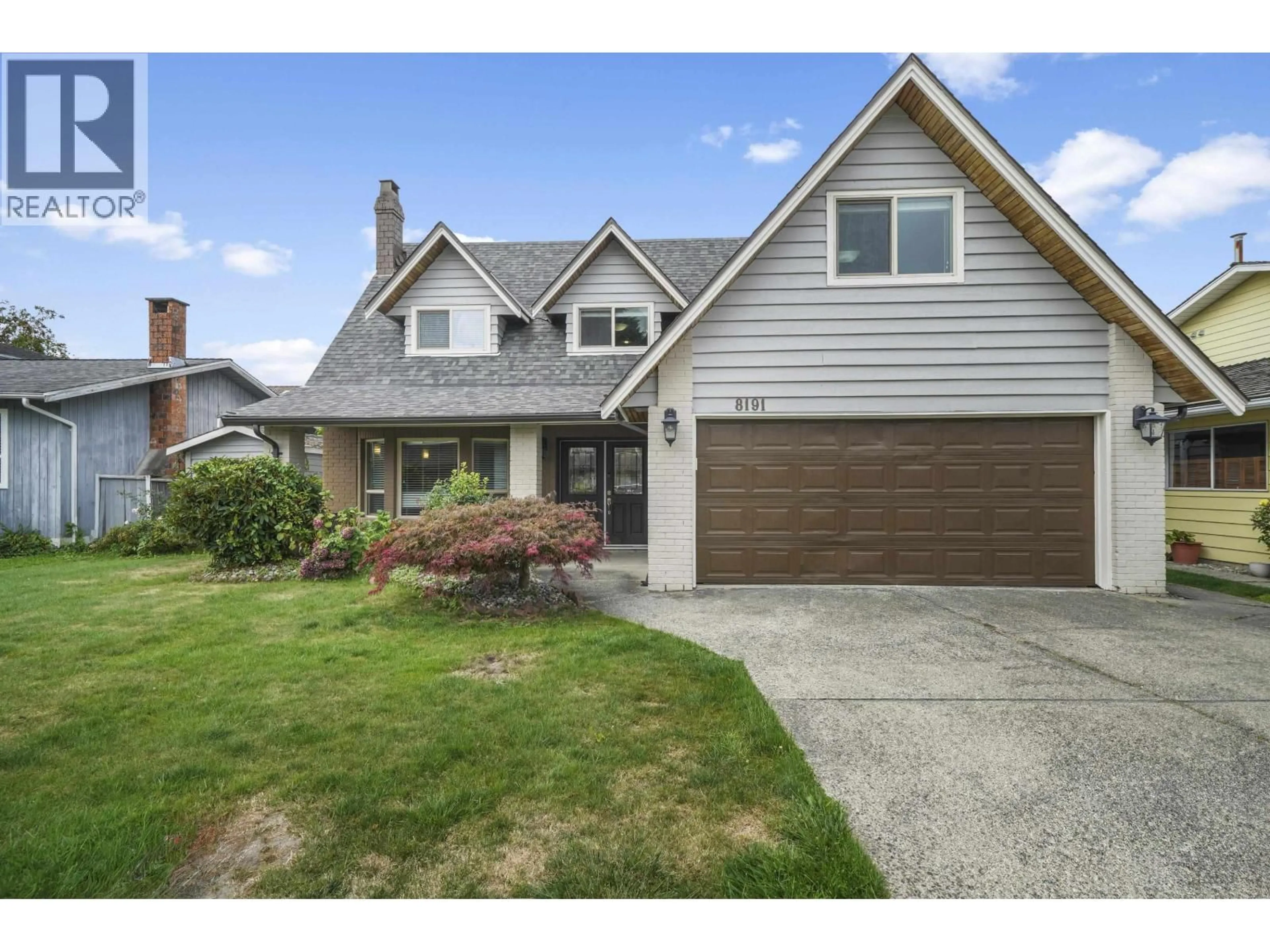 Home with vinyl exterior material, street for 8191 MIRABEL COURT, Richmond British Columbia V7C4V8