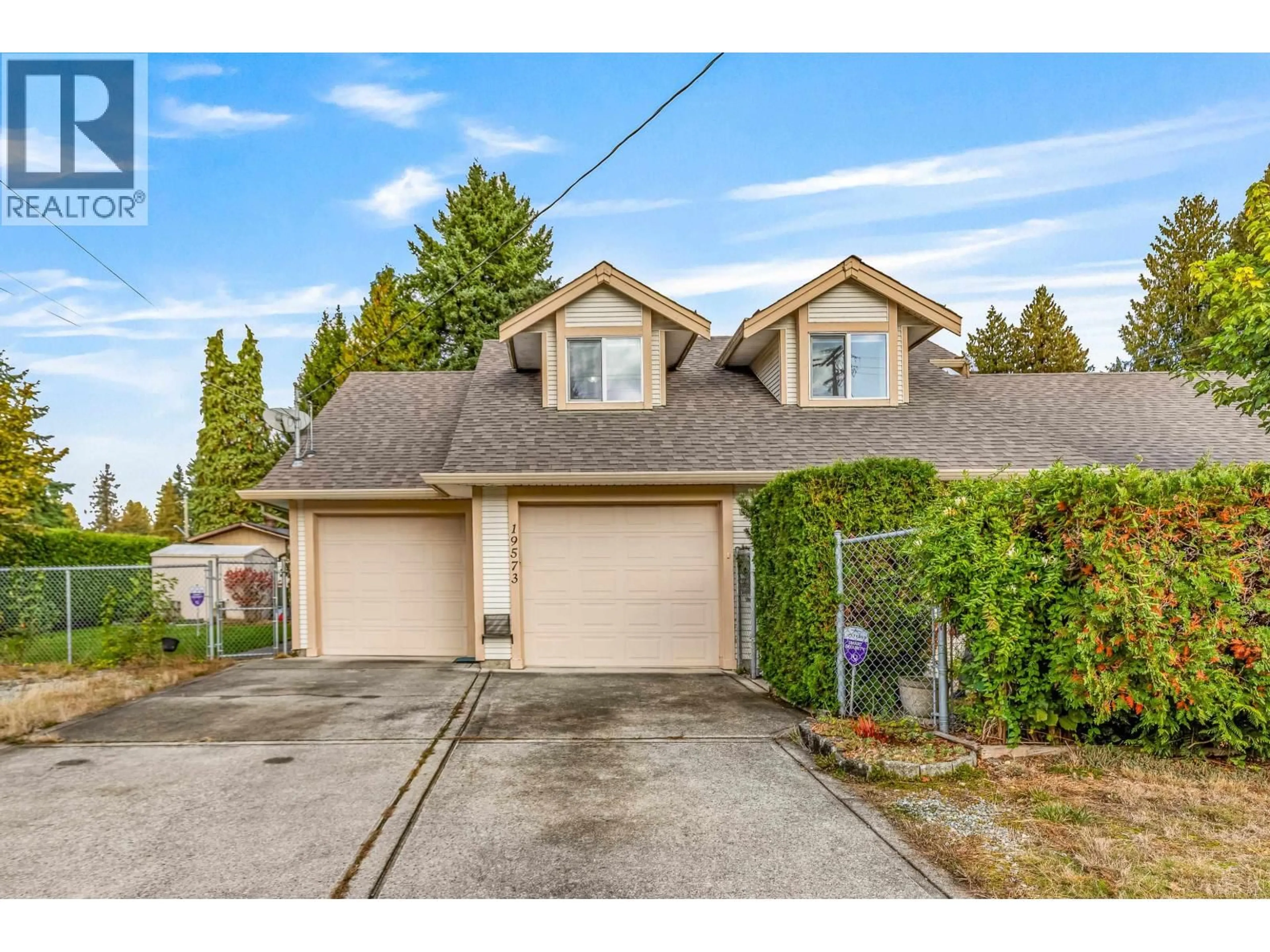 Home with vinyl exterior material, street for 19573 116B AVENUE, Pitt Meadows British Columbia V3Y1R8