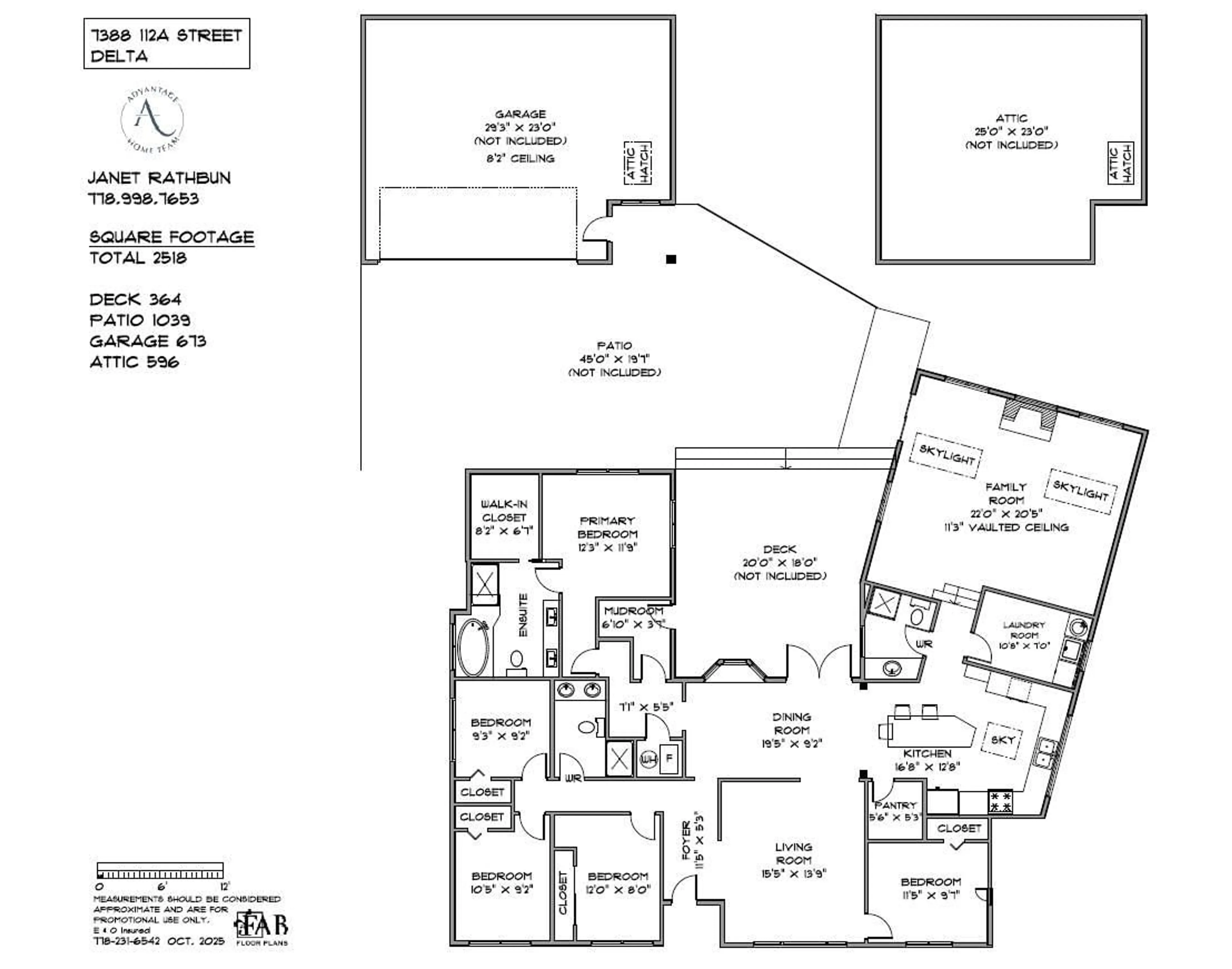 Floor plan for 7388 112A, Delta British Columbia V4C4Y2