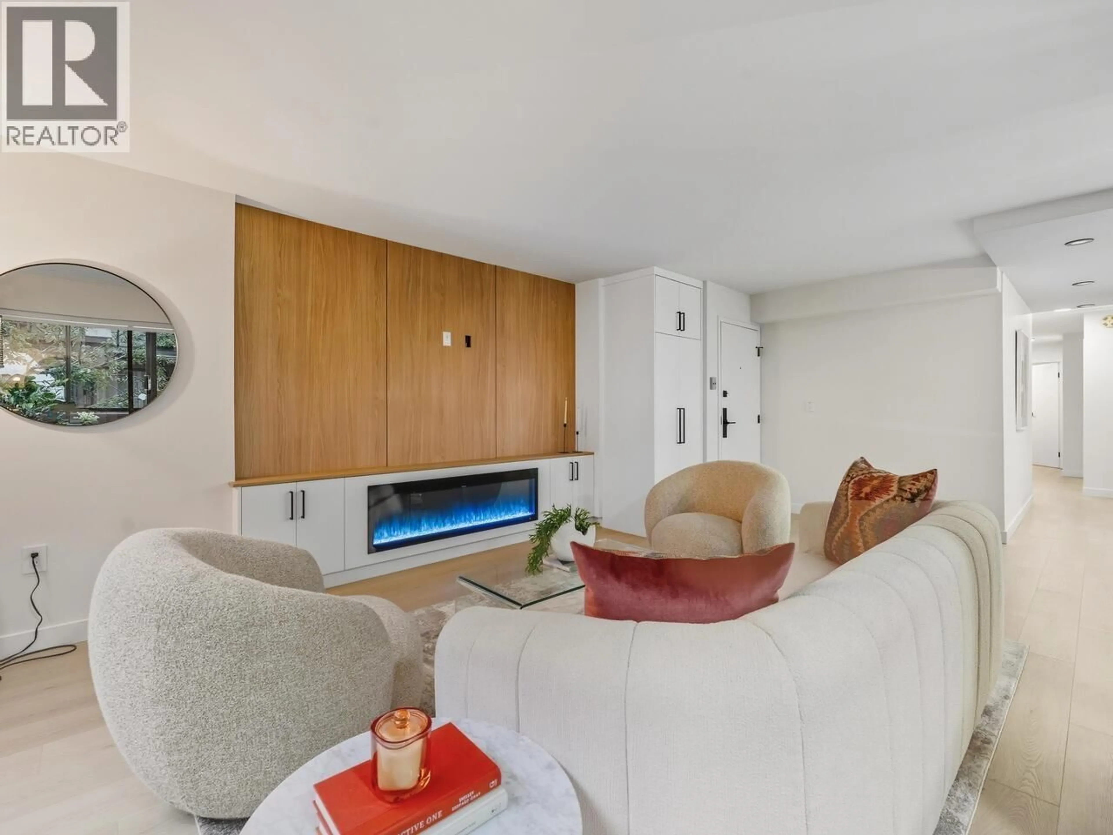 Living room with furniture, unknown for 202 - 1165 BURNABY STREET, Vancouver British Columbia V6E1P3