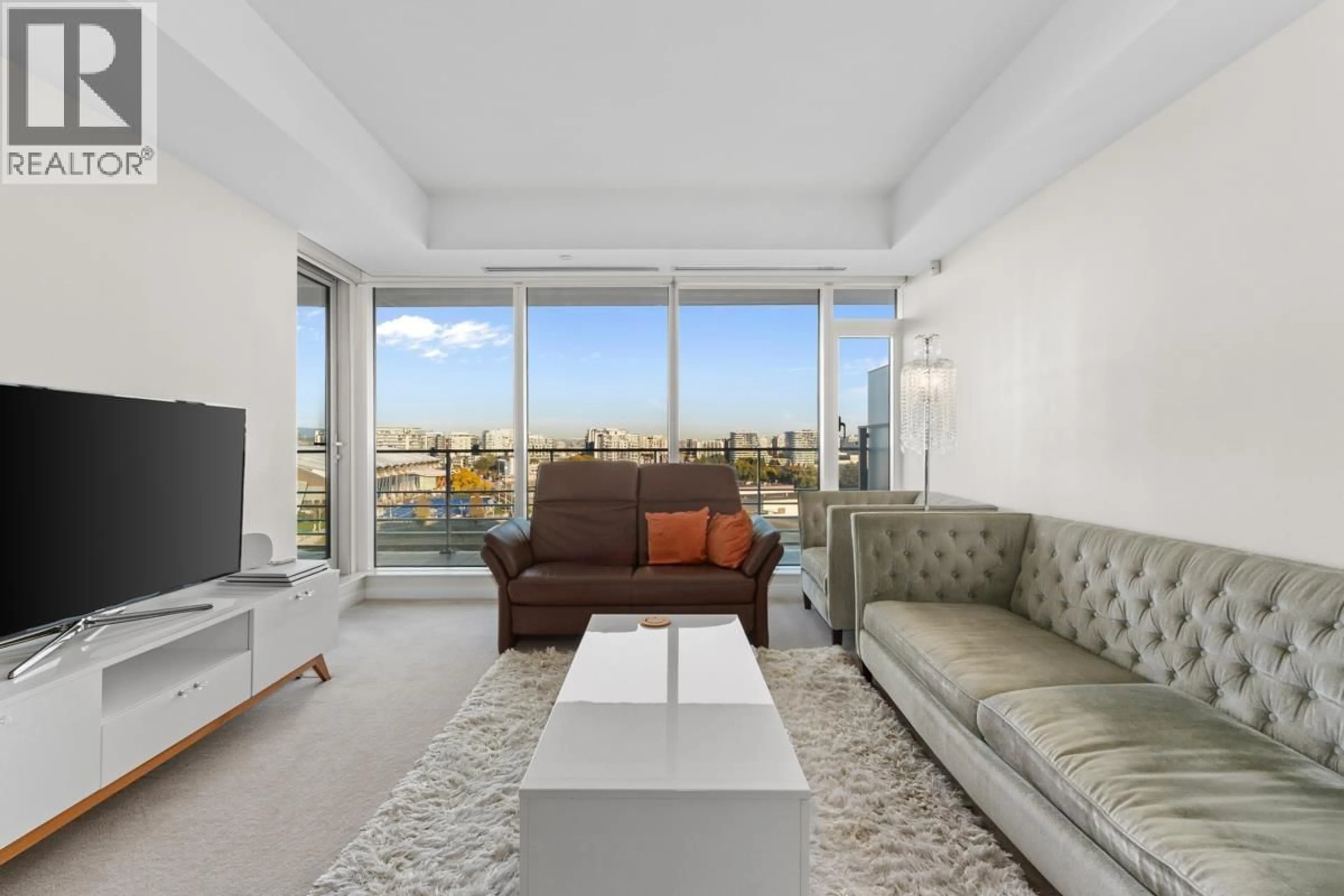 Living room with furniture, unknown for 902 - 5199 BRIGHOUSE WAY, Richmond British Columbia V7C0A7