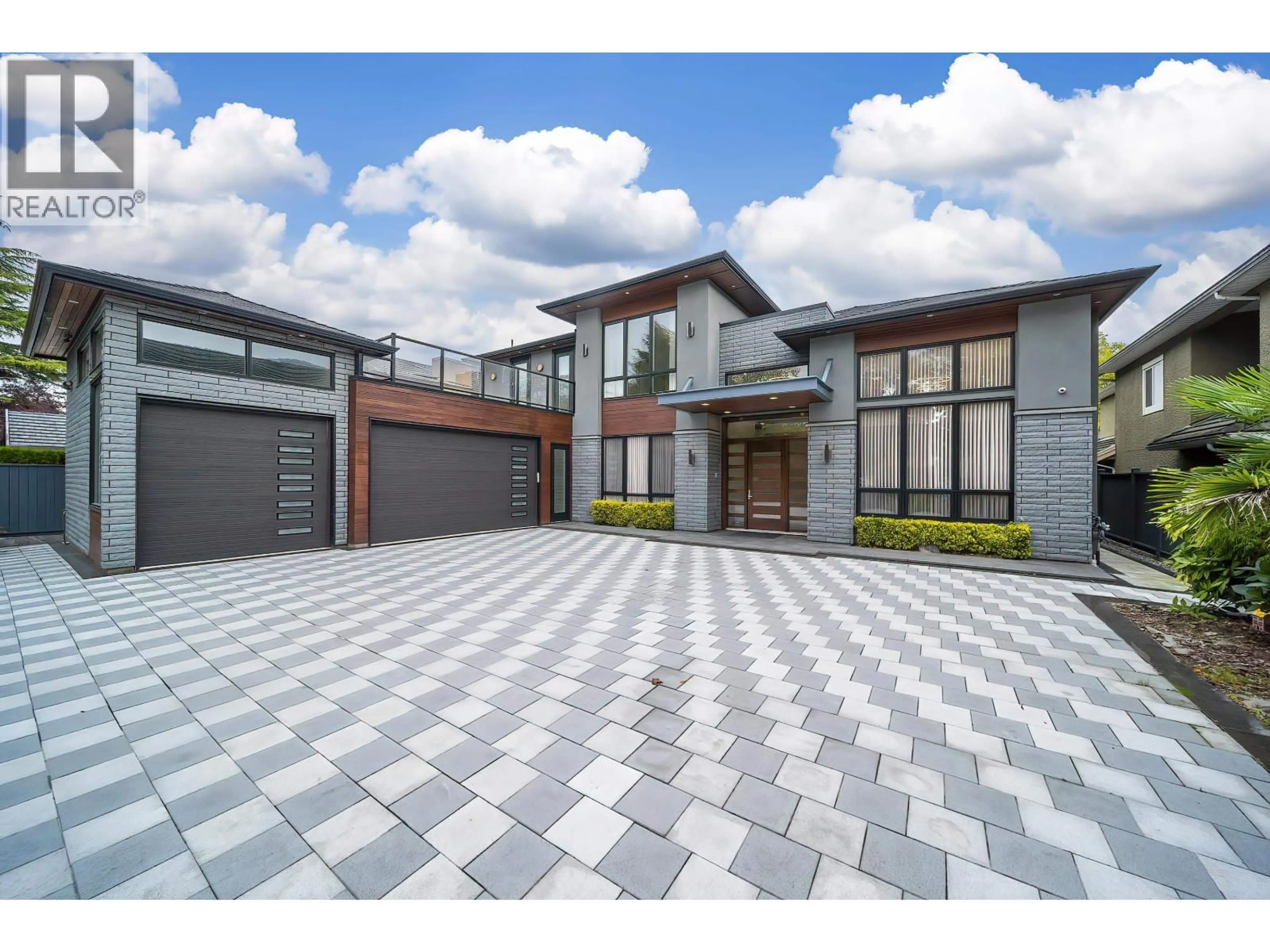 Home with brick exterior material, street for 8160 RAILWAY AVENUE, Richmond British Columbia V7C5C8