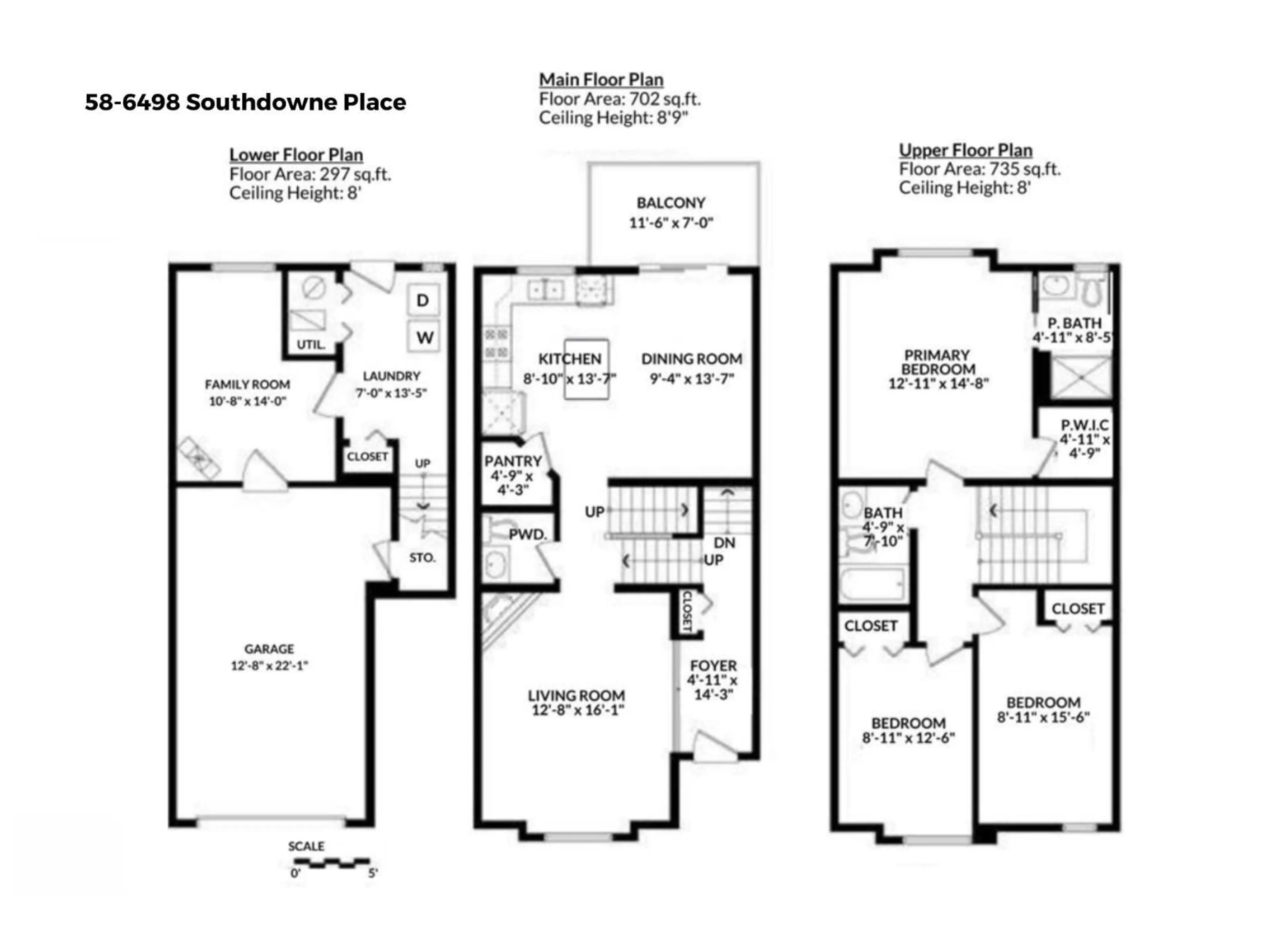 Floor plan for 58 - 6498 SOUTHDOWNE PLACE, Chilliwack British Columbia V2R0K3