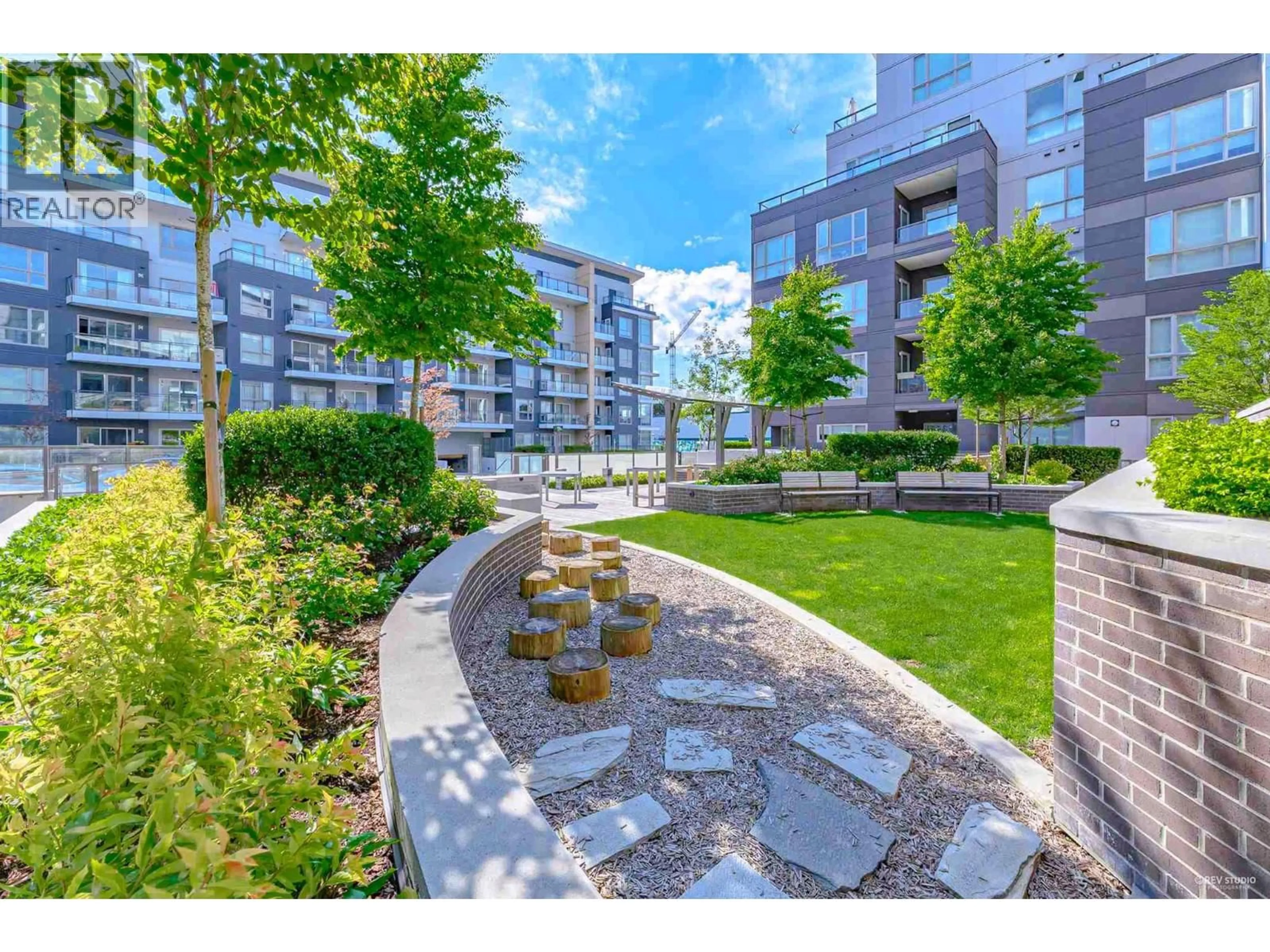 Patio, street for 210 - 7008 RIVER PARKWAY, Richmond British Columbia V6X0R1