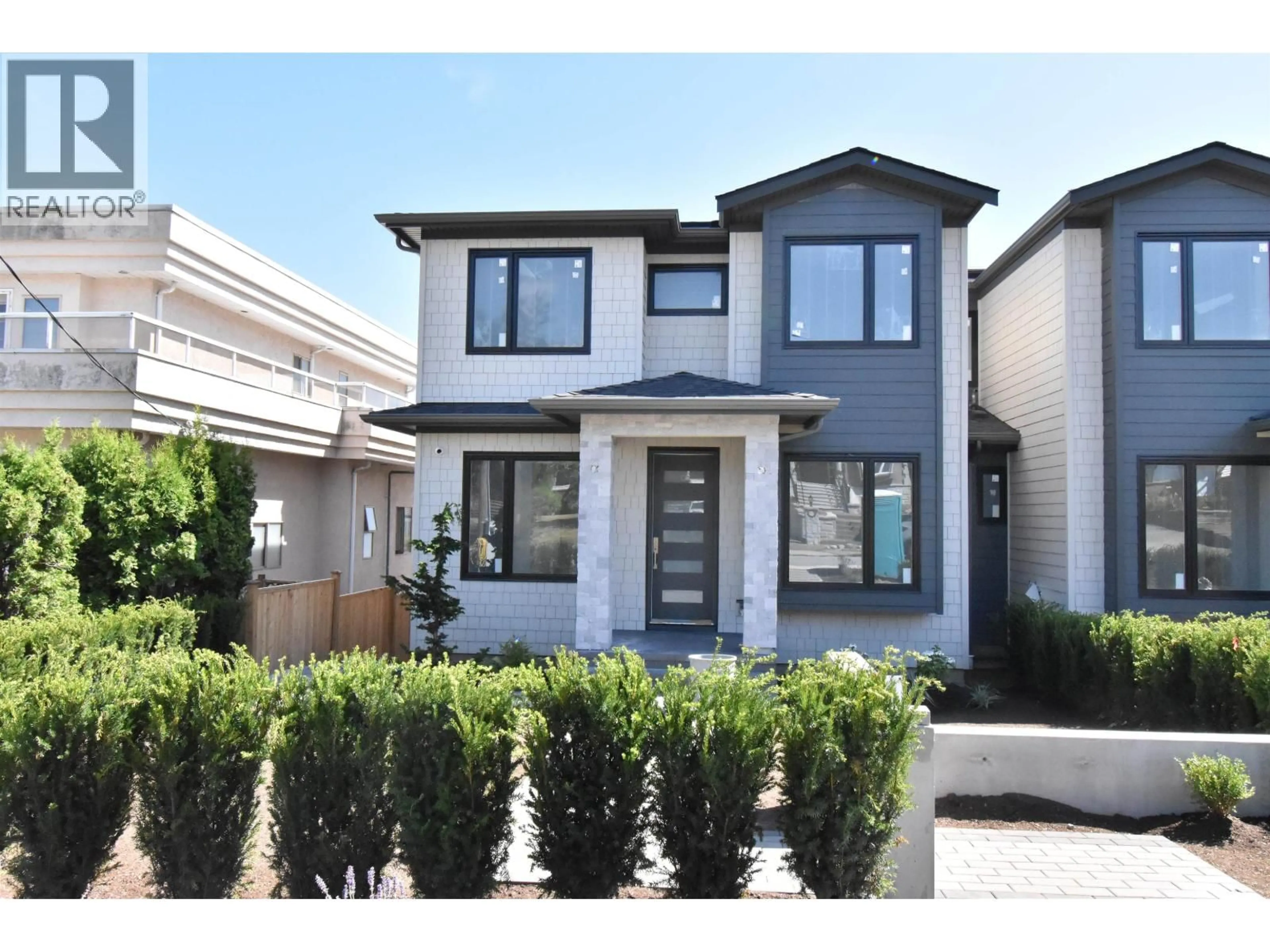 Home with brick exterior material, street for 6252 KITCHENER STREET, Burnaby British Columbia V5B2J4