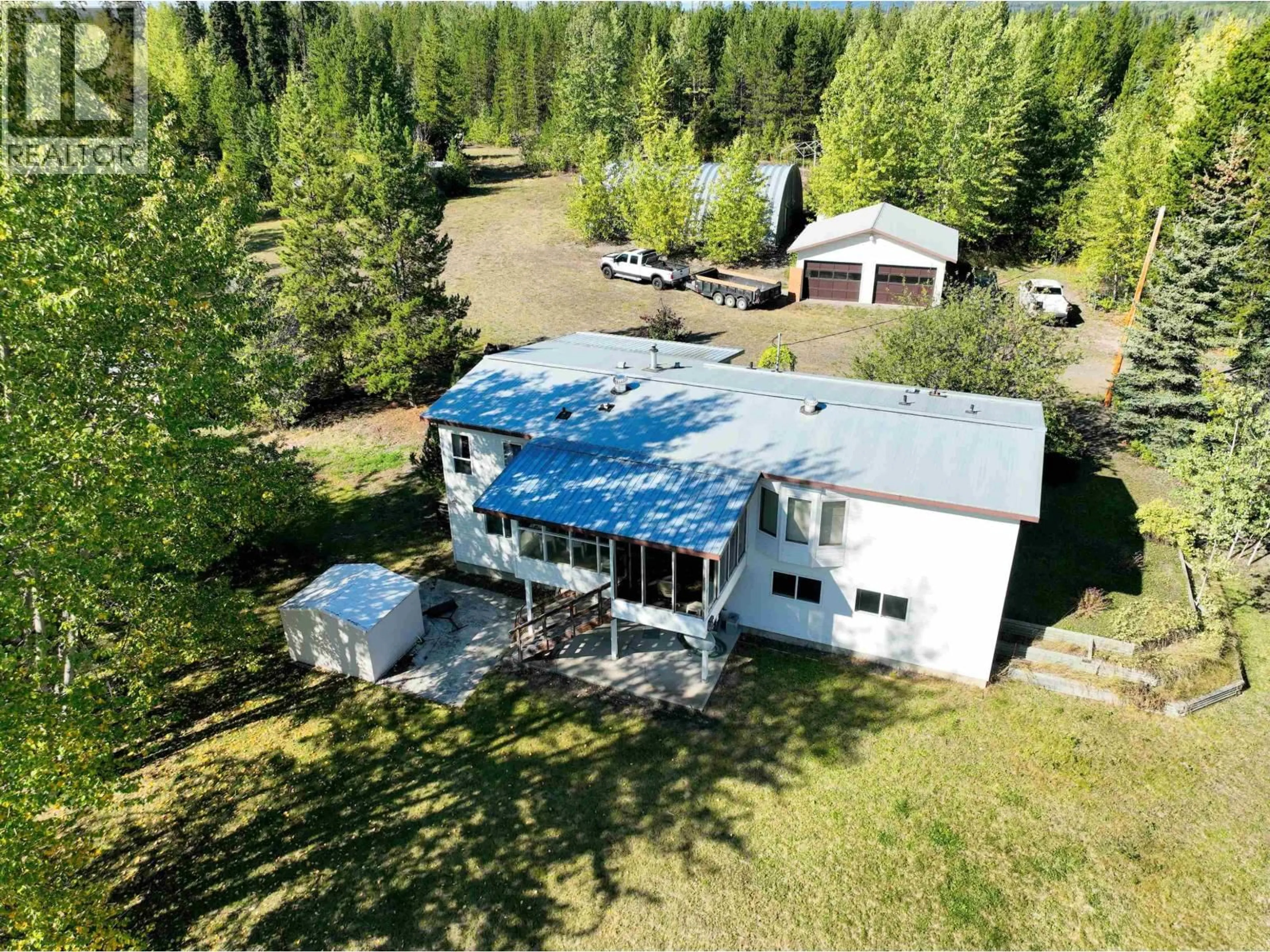 A pic from outside/outdoor area/front of a property/back of a property/a pic from drone, unknown for 20655 HOSSACK ROAD, Burns Lake British Columbia V0J1E1