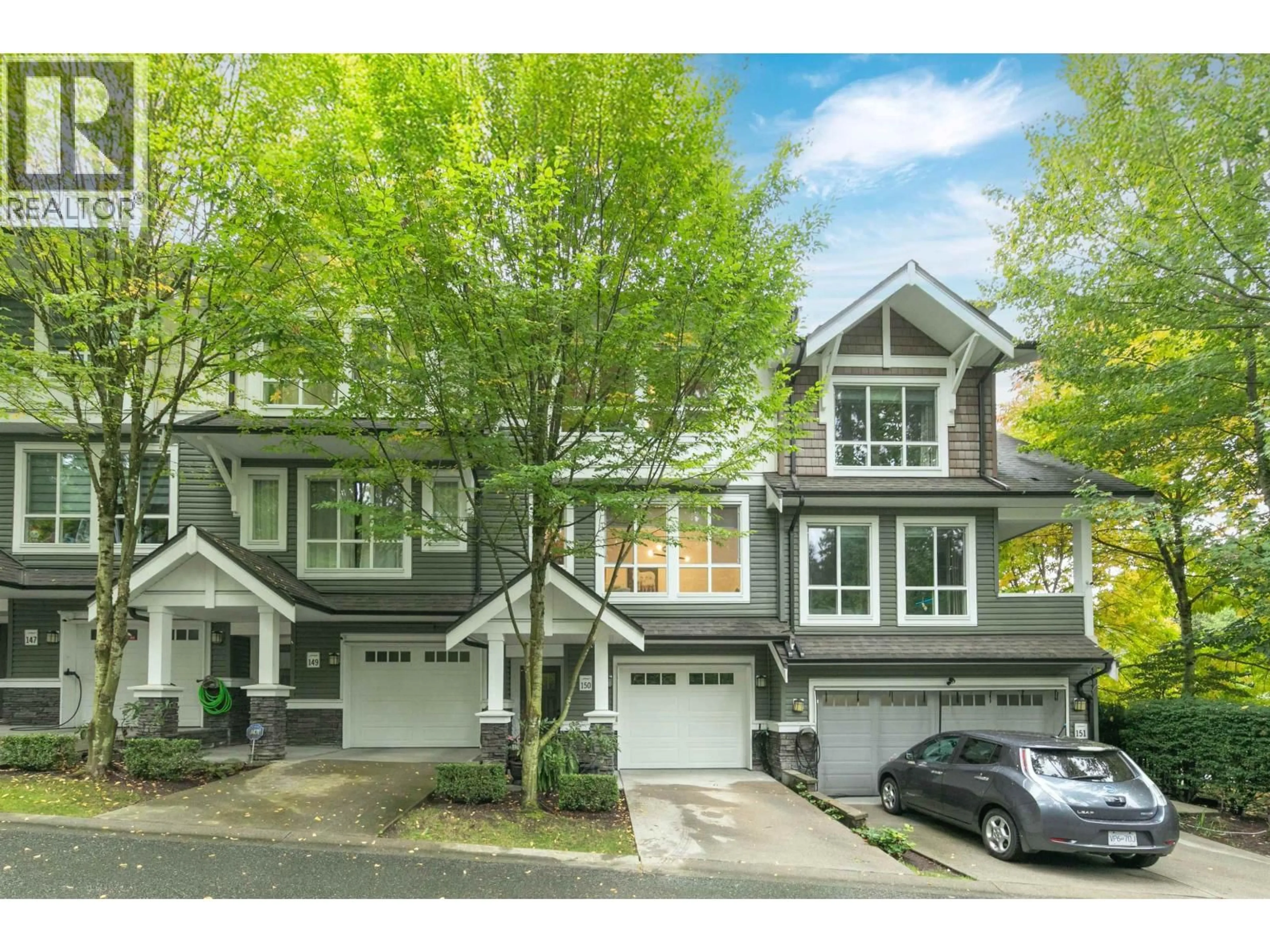 Home with vinyl exterior material, street for 150 - 1460 SOUTHVIEW STREET, Coquitlam British Columbia V3E0G6