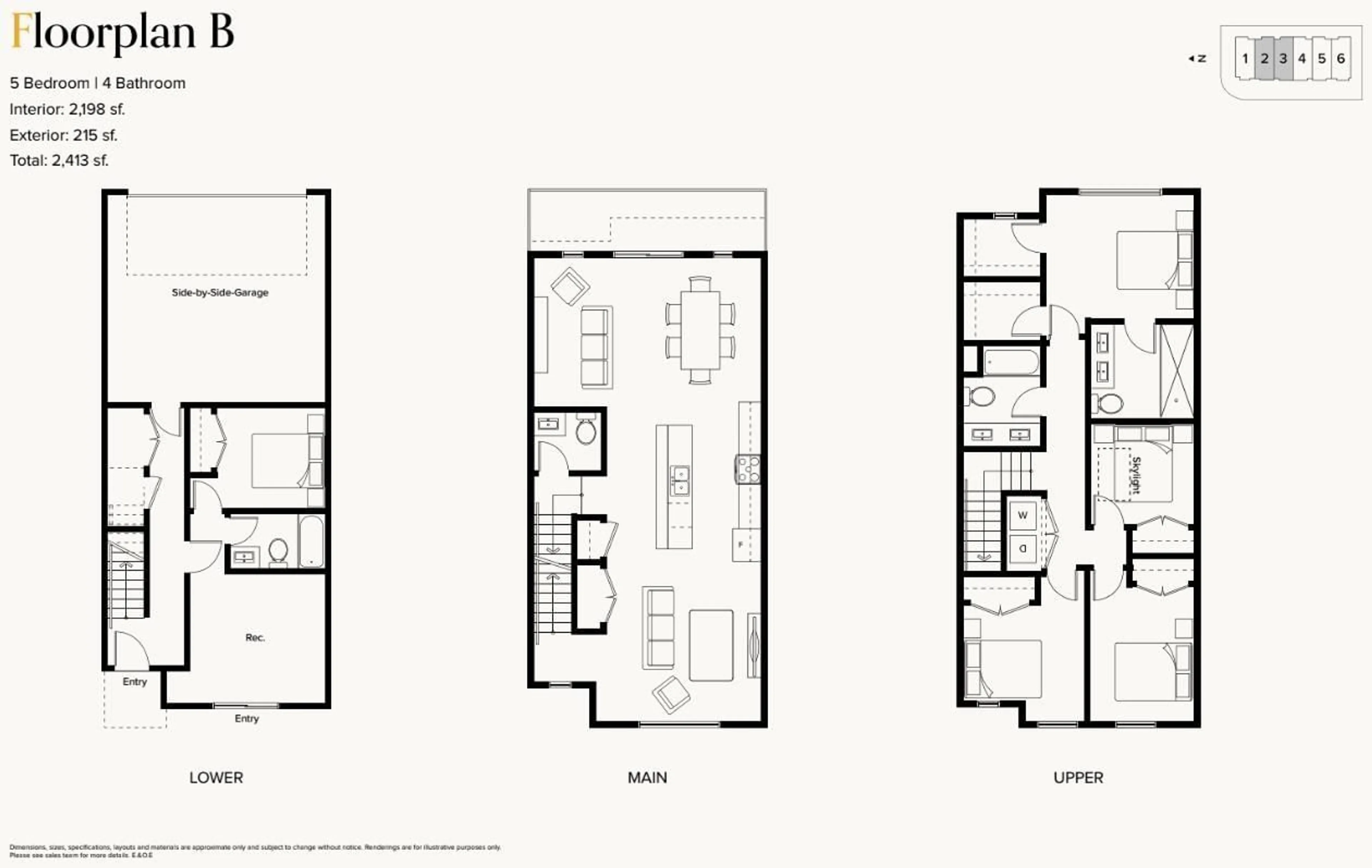 Floor plan for 4538 208, Langley British Columbia V3A3G5