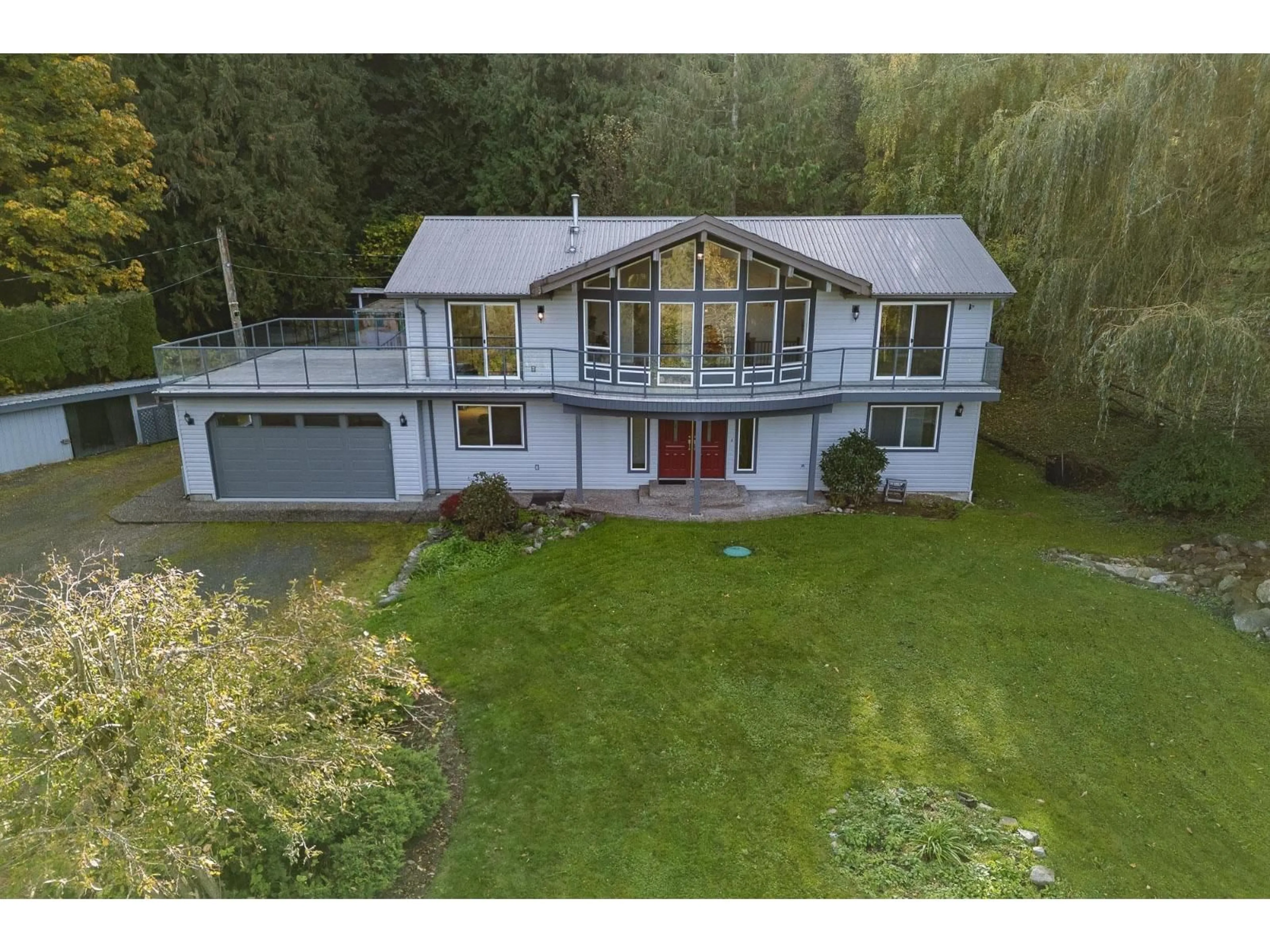 A pic from outside/outdoor area/front of a property/back of a property/a pic from drone, unknown for 41612 MAJUBA HILL ROAD, Yarrow British Columbia V2R5G8