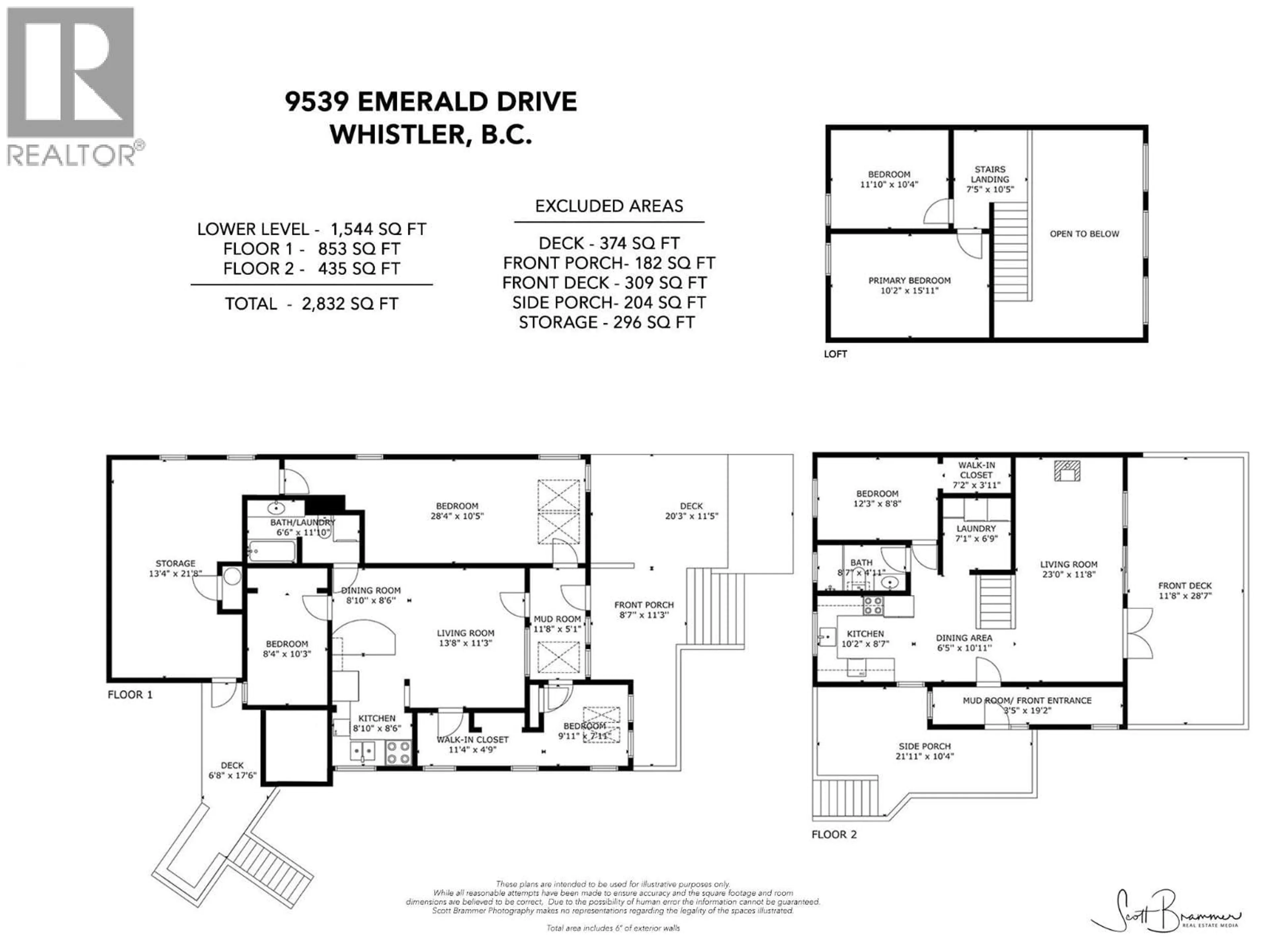 Floor plan for 9539 EMERALD DRIVE, Whistler British Columbia V8E0G5