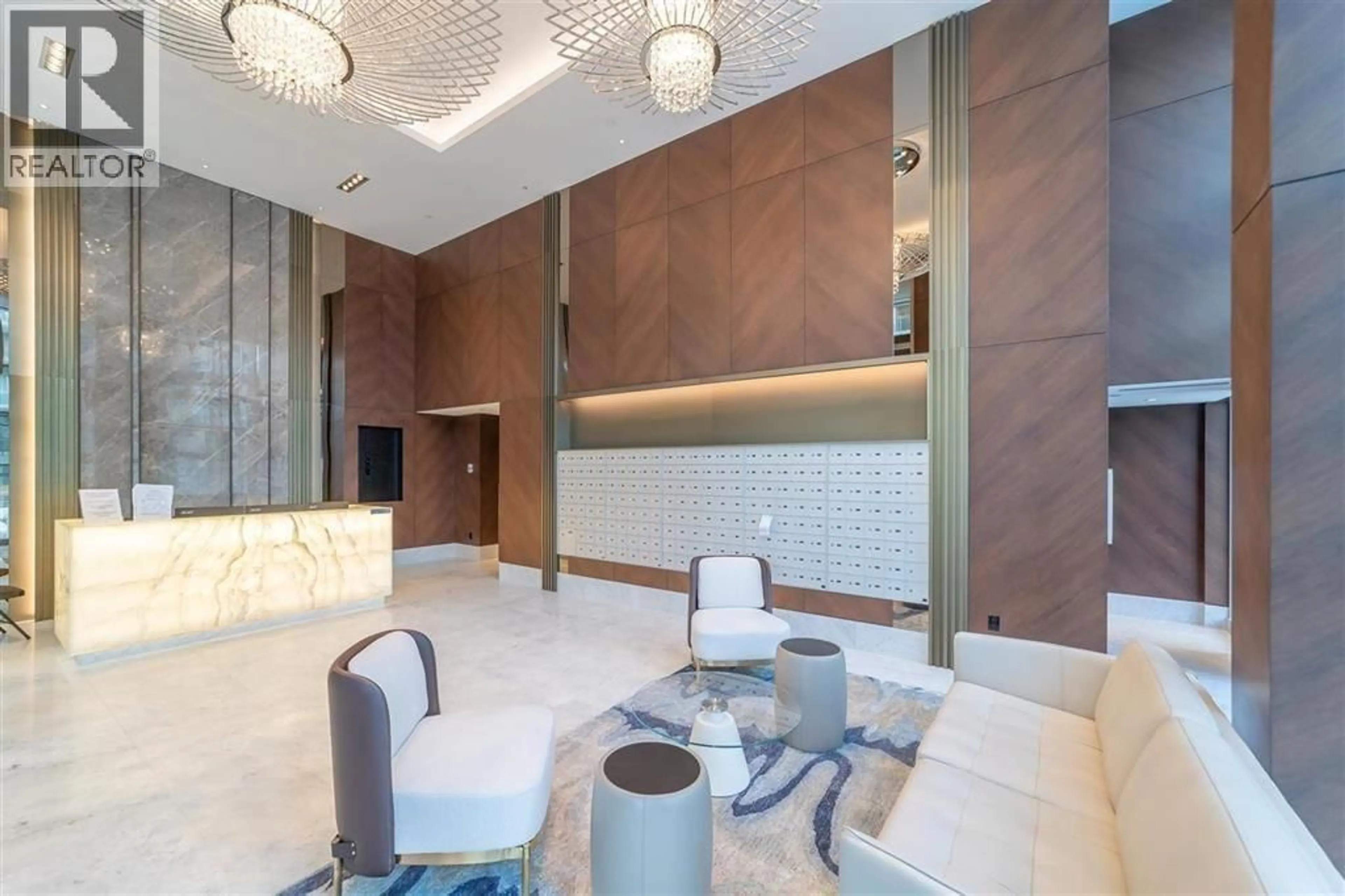 Lobby for 801 - 8800 HAZELBRIDGE WAY, Richmond British Columbia V6X0S3
