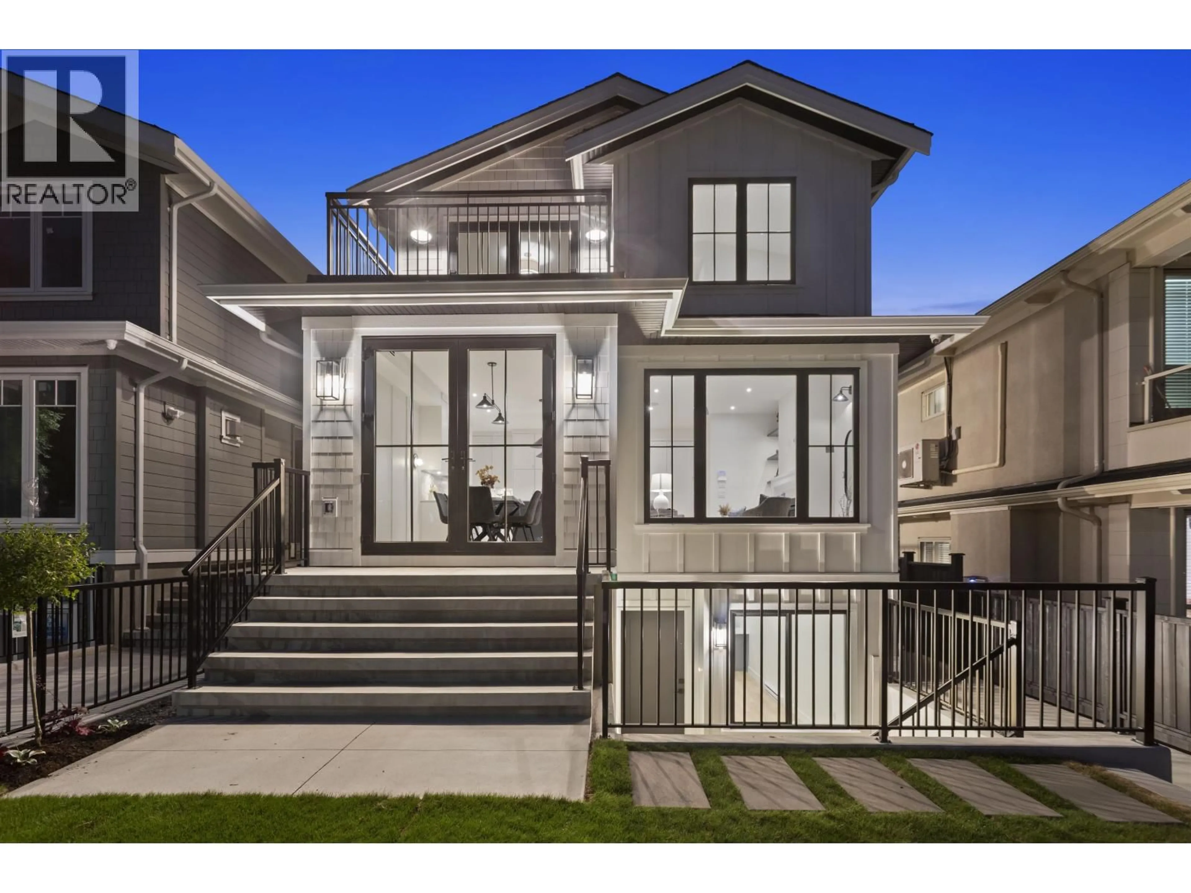 Home with vinyl exterior material, street for 1 - 4315 ALBERT STREET, Burnaby British Columbia V5C2E9