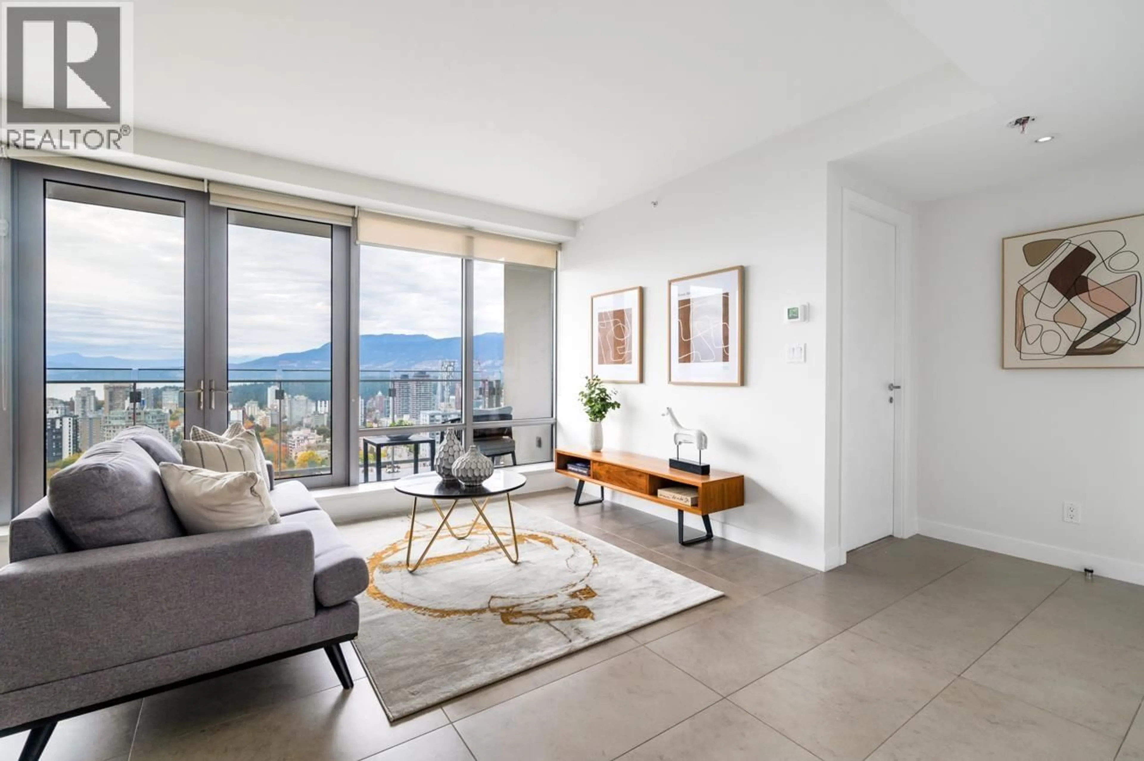 Living room with furniture, unknown for 3105 - 1028 BARCLAY STREET, Vancouver British Columbia V6E0B1