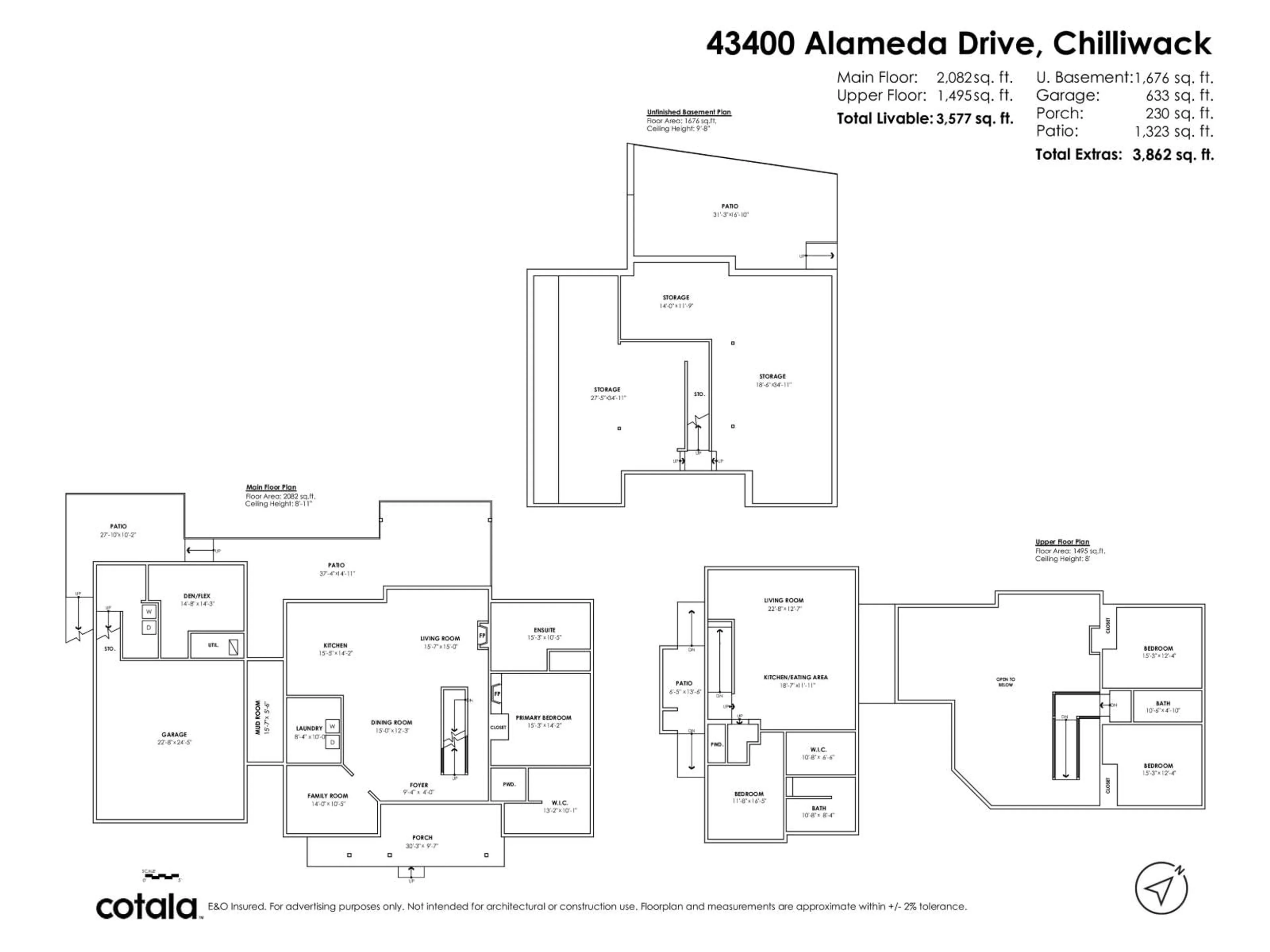 Floor plan for 43400 ALAMEDA DRIVE, Chilliwack British Columbia V2R0J9