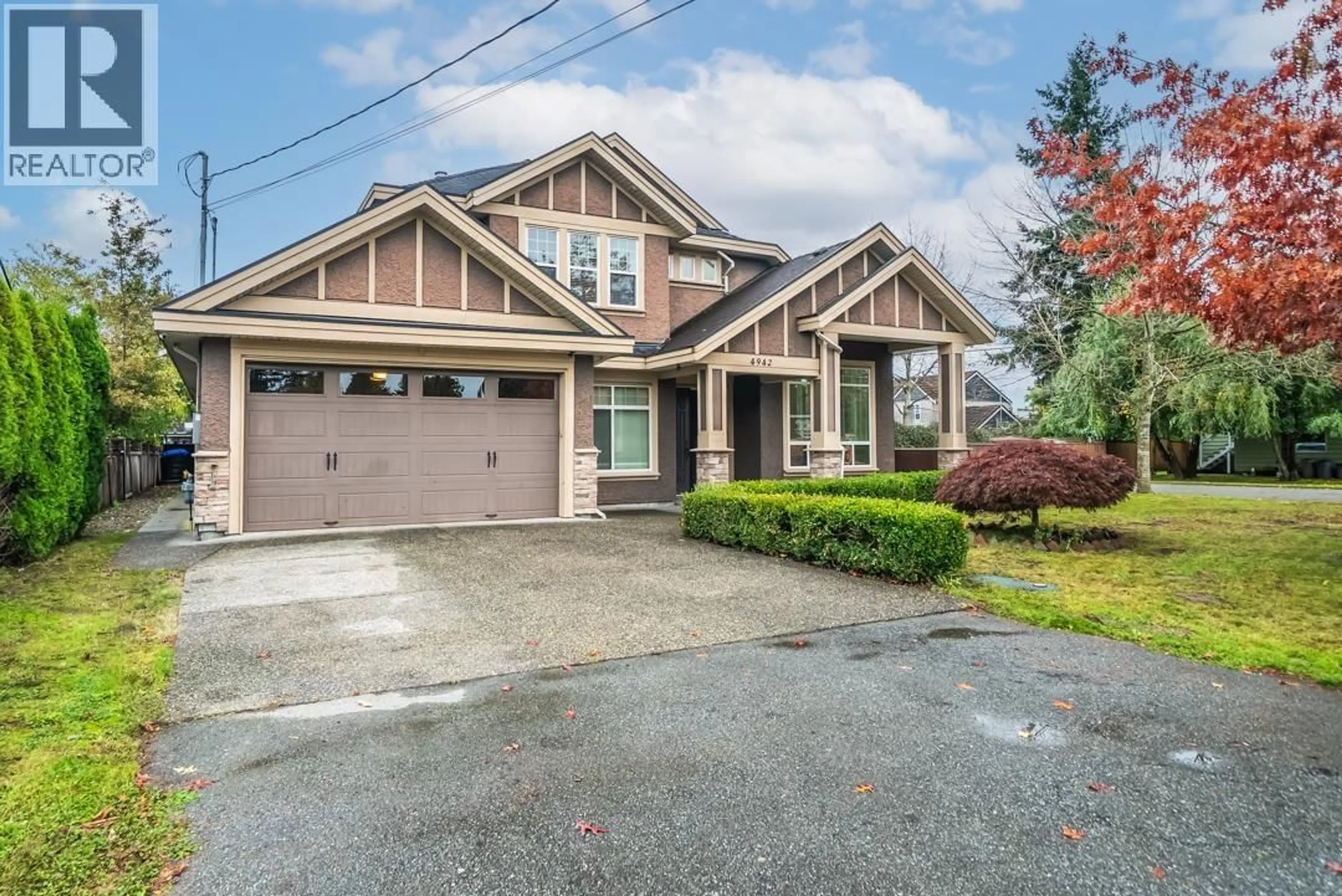 Home with vinyl exterior material, street for 4942 60A STREET, Delta British Columbia V4K3K5