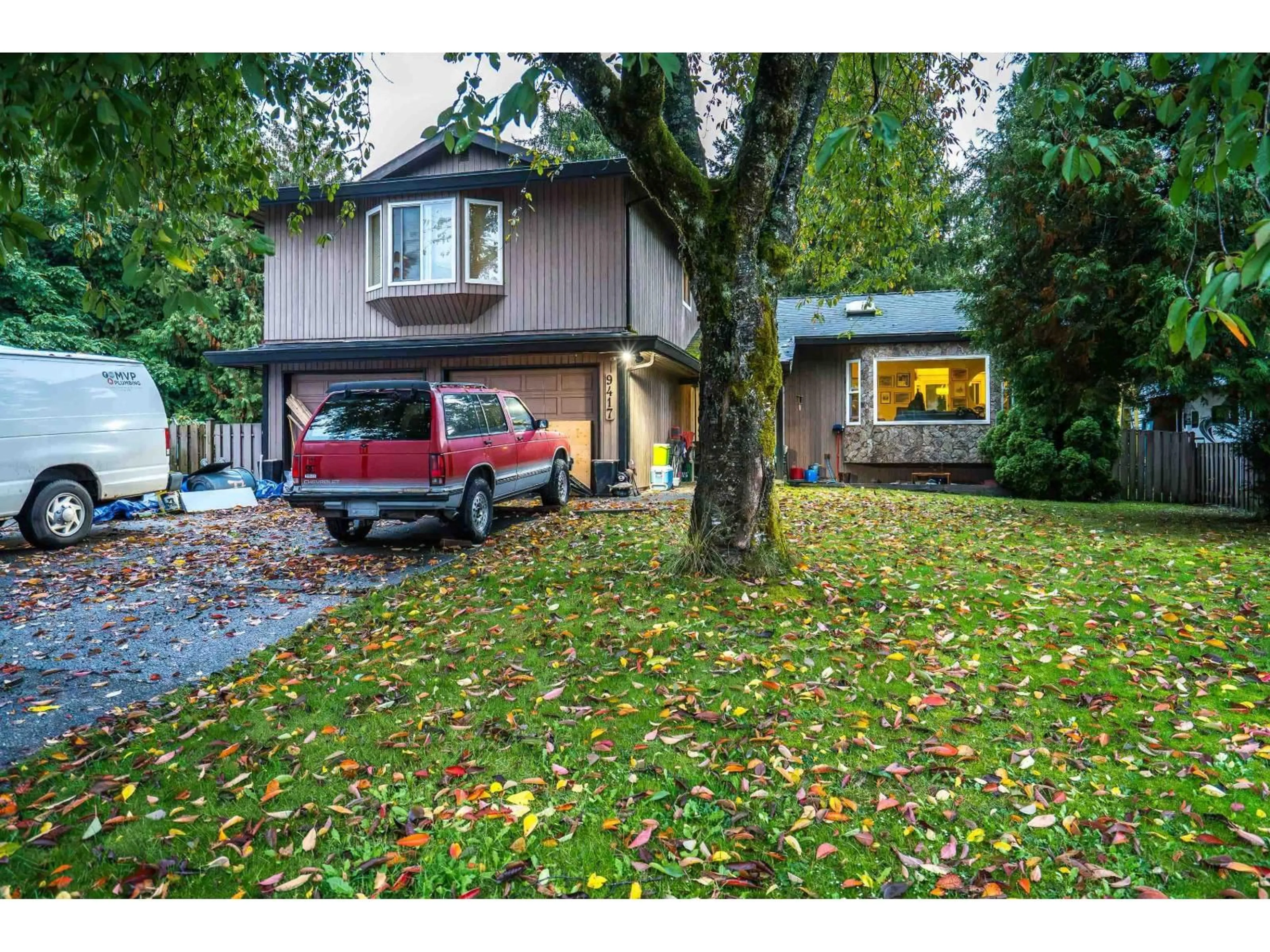 Home with vinyl exterior material, street for 9417 204A, Langley British Columbia V1M1Y9