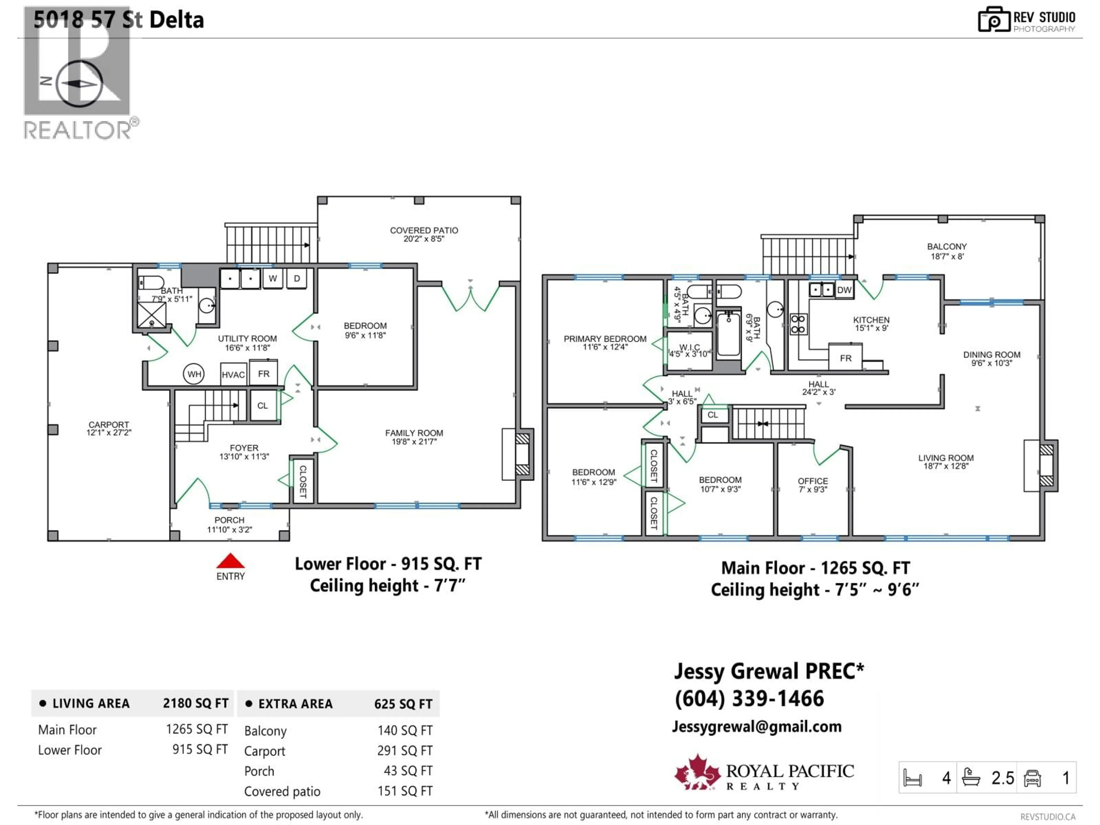 Floor plan for 5018 57 STREET, Ladner British Columbia V4K3E9